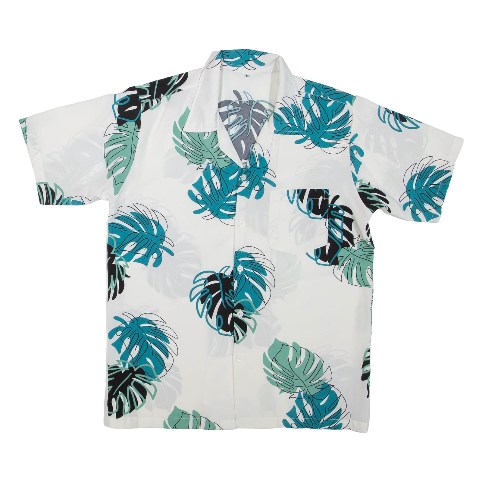 Mens Shirt White Floral M Refurbished - N/A refurbished available on Cerqular