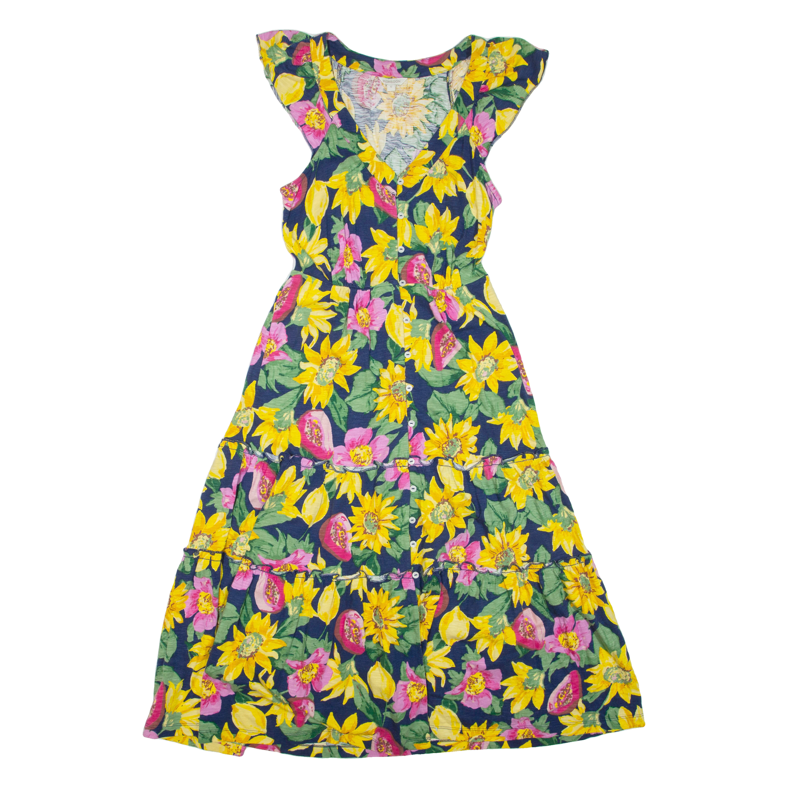 Buy MONSOON Womens Tea Dress Yellow Floral Sleeveless Midi S Refurbished - $23.39 MONSOON Womens Tea Dress Yellow Floral Sleeveless Midi S Refurbished - N/A refurbished available on Cerqular
