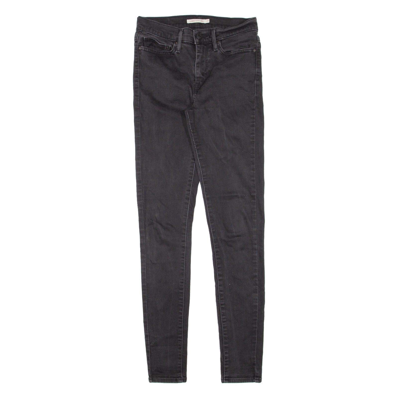 LEVI'S Womens Jeans Black Slim Skinny W27 L32 Refurbished - N/A refurbished available on Cerqular