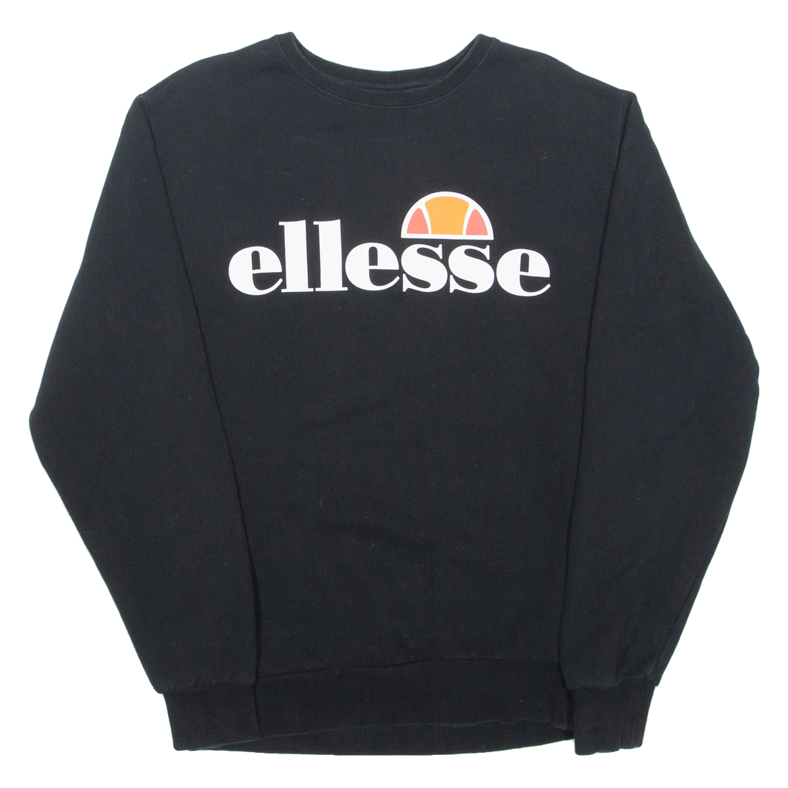 ELLESSE Mens Sweatshirt Black Crew Neck M Refurbished - N/A refurbished available on Cerqular