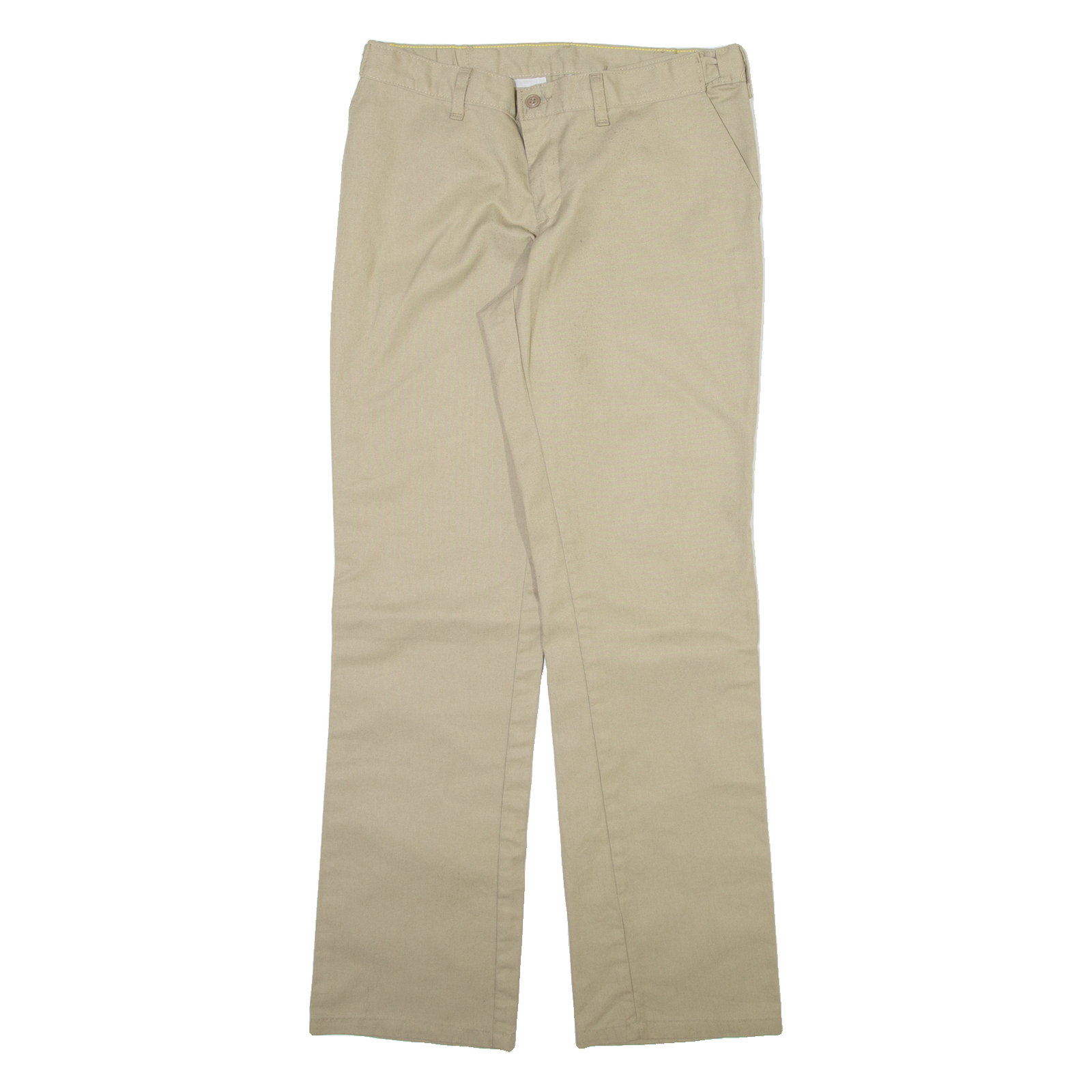 DICKIES Womens Trousers Beige Regular Straight W30 L31 Refurbished - N/A refurbished available on Cerqular
