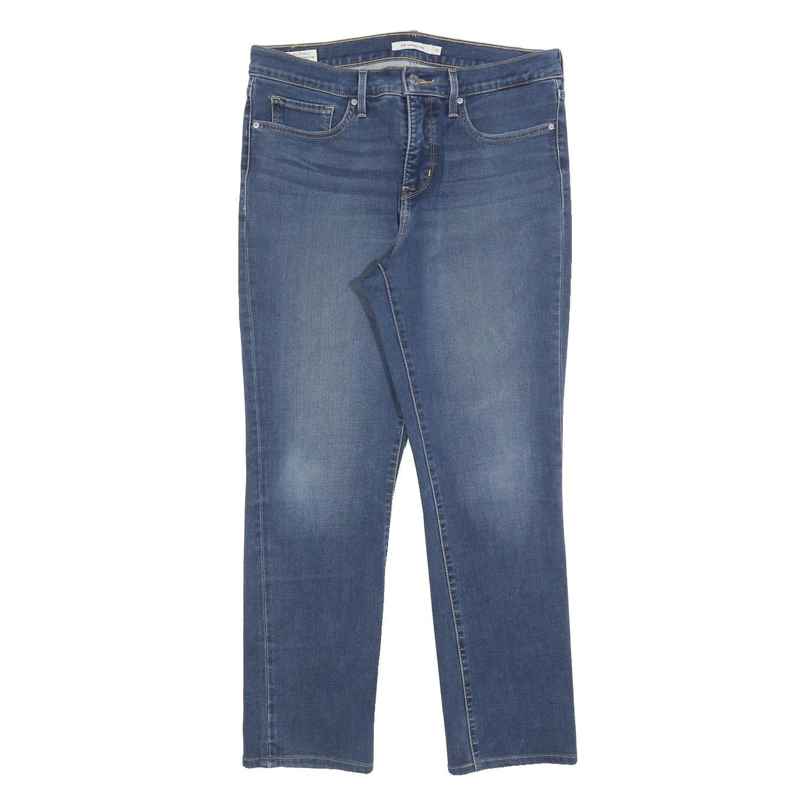 LEVI'S 312 Womens Slim Blue Denim Jeans Cotton Blend W30 L27 Stylish Casual Refurbished - N/A refurbished available on Cerqular