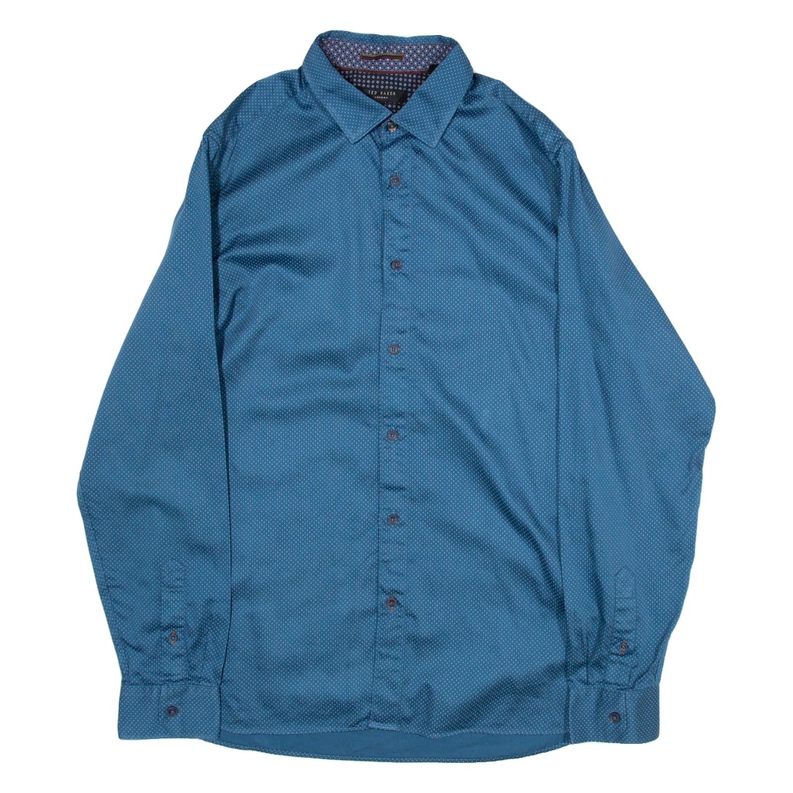 Buy TED BAKER Mens Shirt Blue Polka Dot Long Sleeve M Refurbished - $28.59 TED BAKER Mens Shirt Blue Polka Dot Long Sleeve M Refurbished - N/A refurbished available on Cerqular