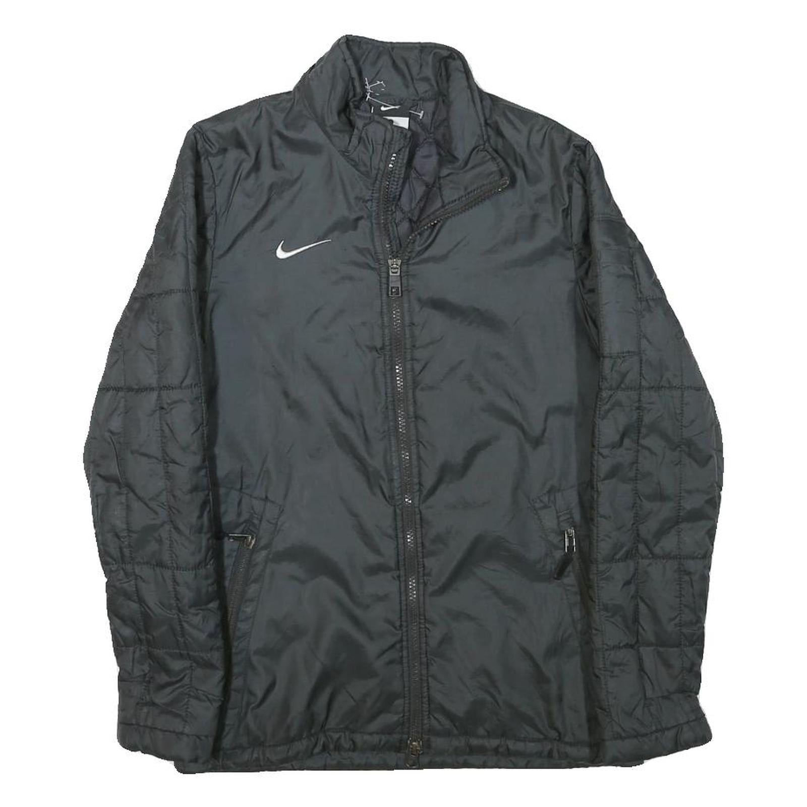 Buy NIKE Mens Black Jacket M Polyester Blend Zip Lightweight Sportswear Refurbished - $49.39 NIKE Mens Black Jacket M Polyester Blend Zip Lightweight Sportswear Refurbished - N/A refurbished available on Cerqular
