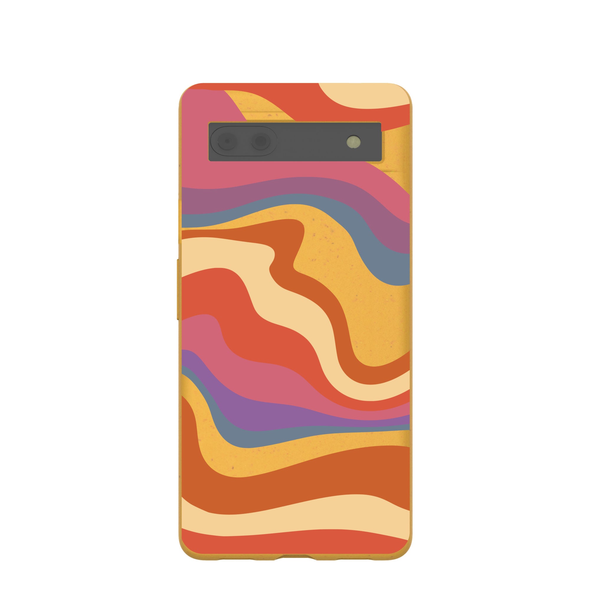 Honey Liquid Sunset Google Pixel 6a Case Refurbished - Pela Case refurbished available on Cerqular