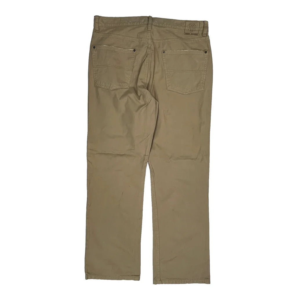 Buy Tommy Hilfiger Chinos - 36W 32L Beige Cotton Refurbished - $36.17 Tommy Hilfiger Chinos - 36W 32L Beige Cotton Refurbished - Thrifted (note: this is a term often used to describe second- refurbished available on Cerqular
