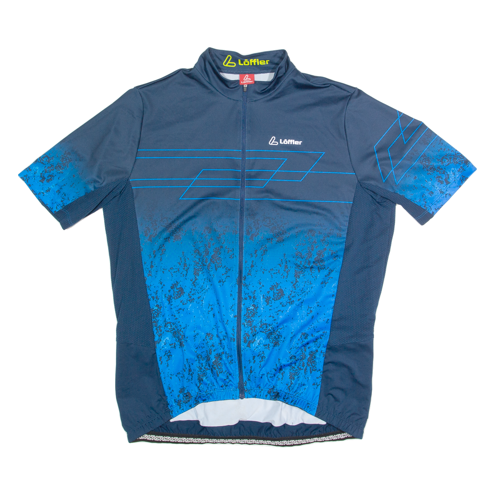 Buy LOFFLER Cycling Zip Up Mens Jersey Blue High Neck XL Refurbished - $22.09 LOFFLER Cycling Zip Up Mens Jersey Blue High Neck XL Refurbished - N/A refurbished available on Cerqular
