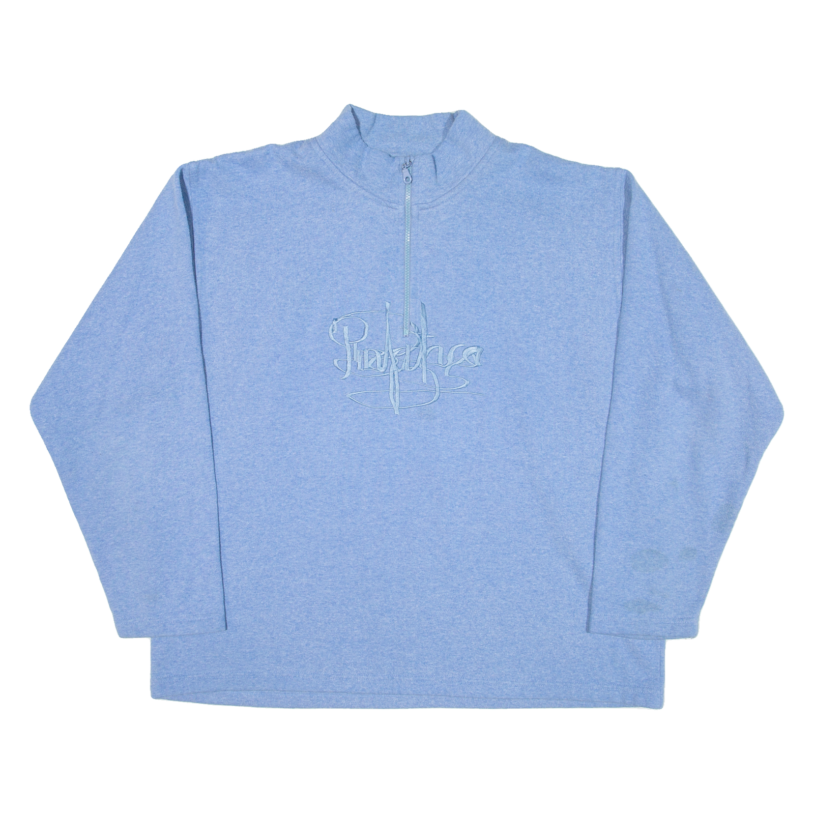 PRO FITNESS Mens Sweatshirt Blue 1/4 Zip 2XL Refurbished - N/A refurbished available on Cerqular