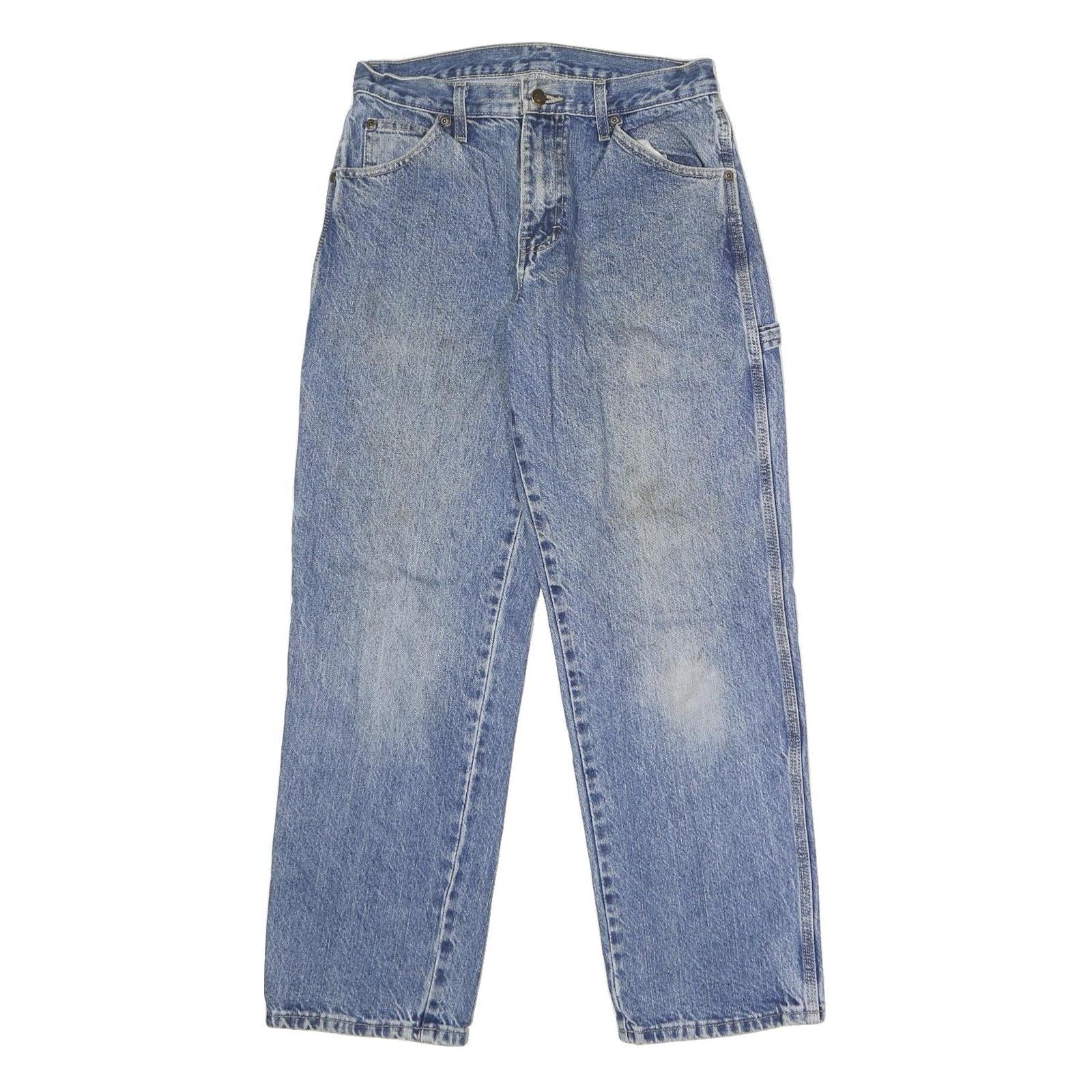 DICKIES Mens Blue Regular Fit Straight Leg Denim W30 L30 Workwear Jeans Refurbished - N/A refurbished available on Cerqular