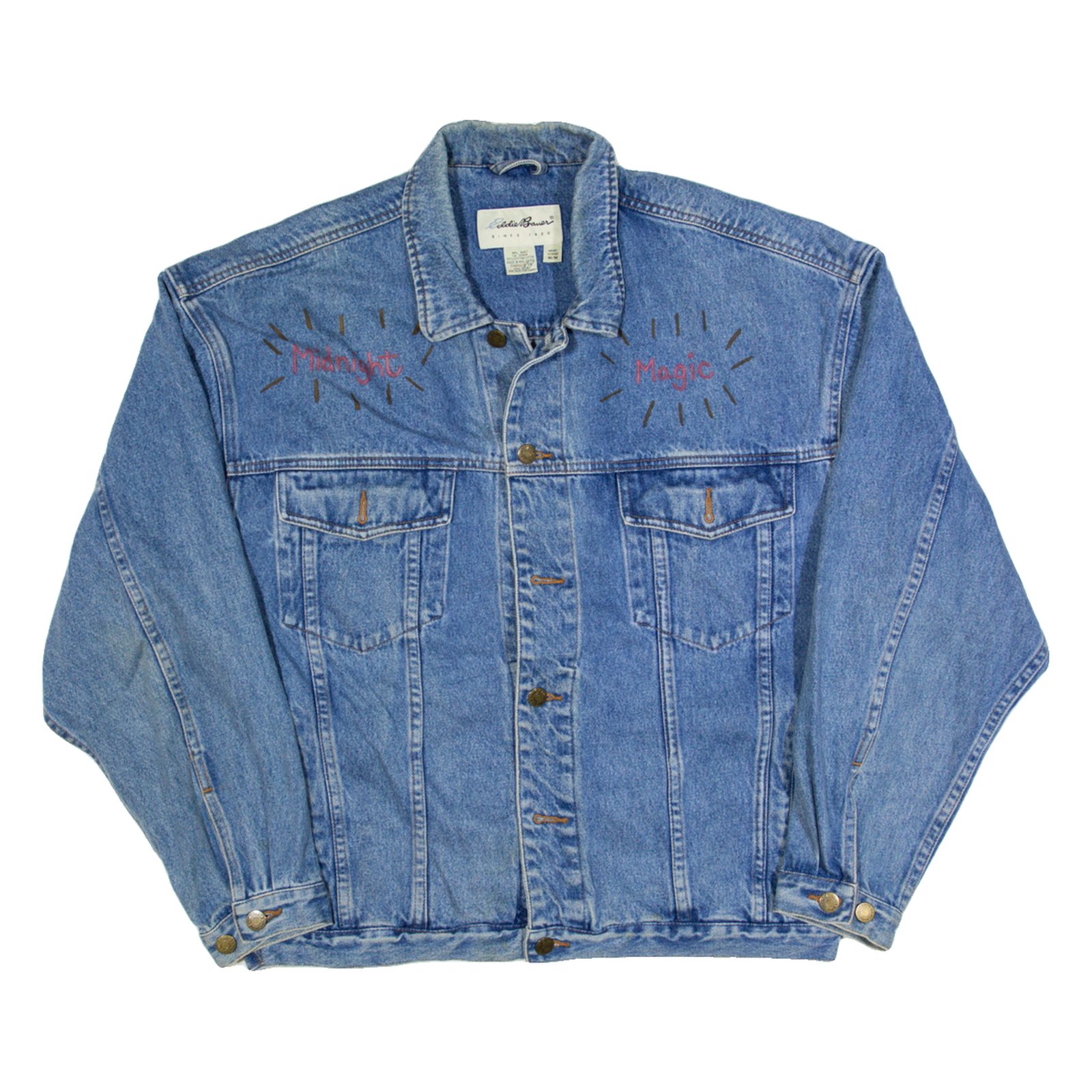 Buy EDDIE BAUER Mens Denim Jacket Blue 90s M Refurbished - $36.39 EDDIE BAUER Mens Denim Jacket Blue 90s M Refurbished - N/A refurbished available on Cerqular