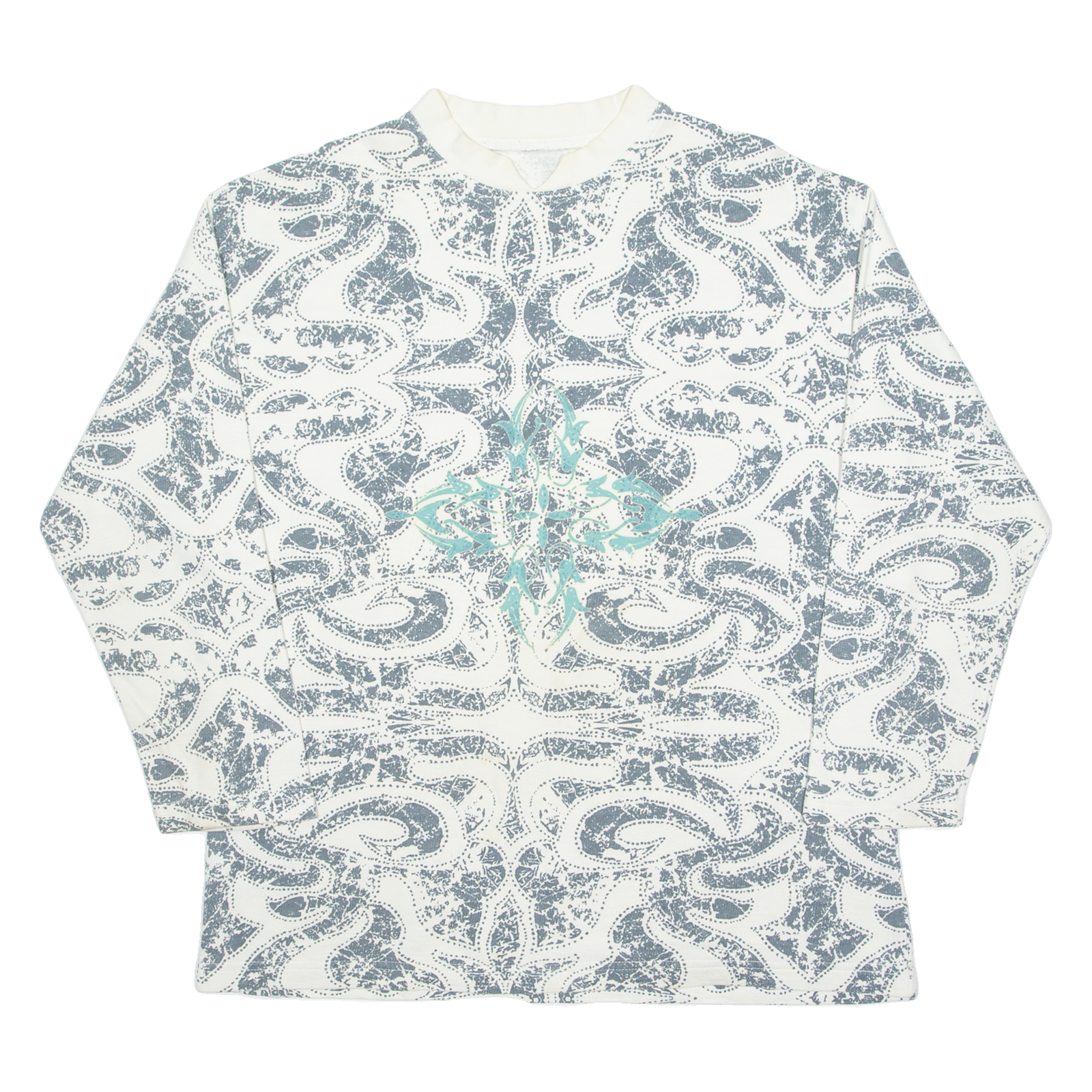 Buy Lightweight Crazy Pattern Mens Sweatshirt Cream Crew Neck L Refurbished - $16.37 Lightweight Crazy Pattern Mens Sweatshirt Cream Crew Neck L Refurbished - N/A refurbished available on Cerqular