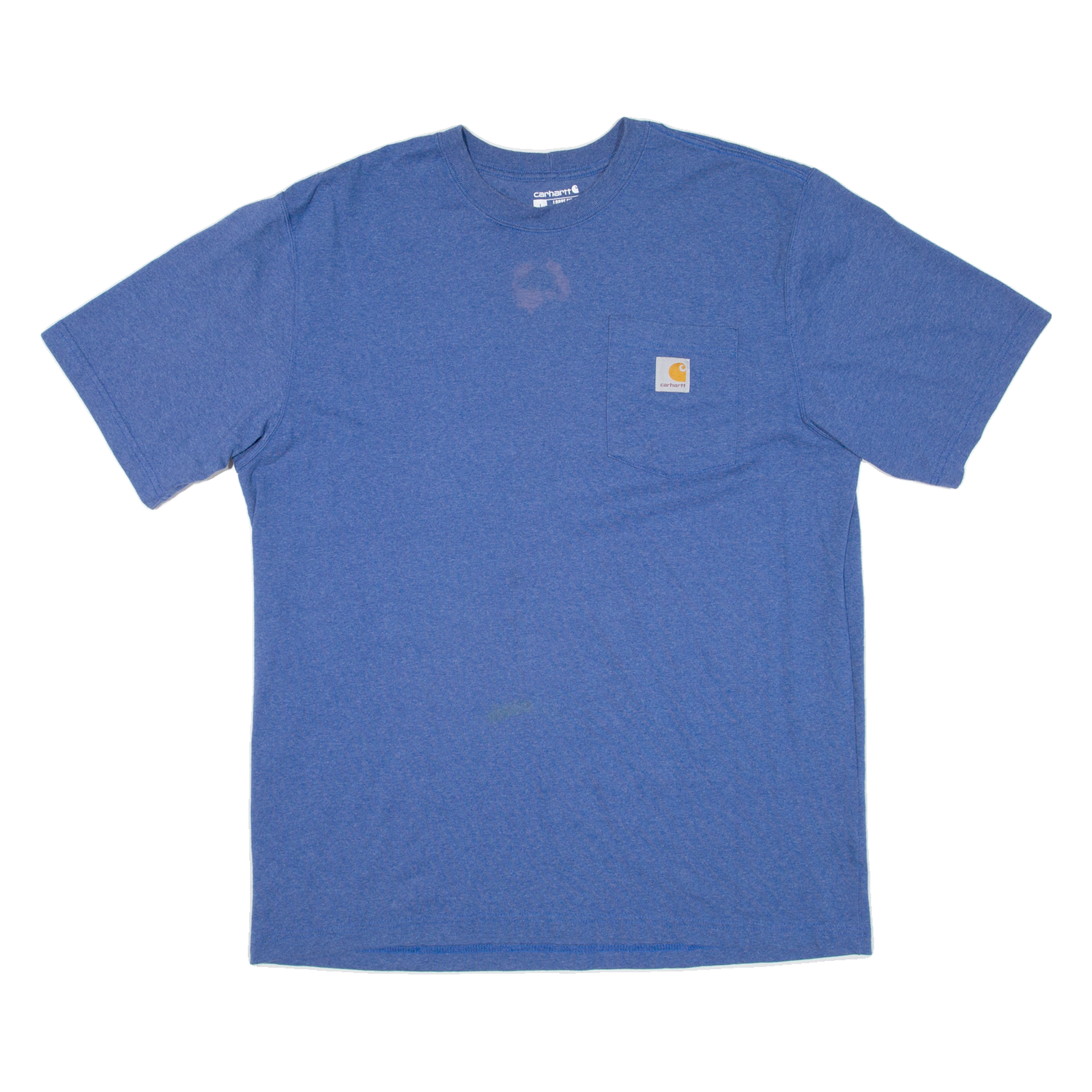 CARHARTT Loose Fit Mens T-Shirt Blue L Refurbished - N/A refurbished available on Cerqular