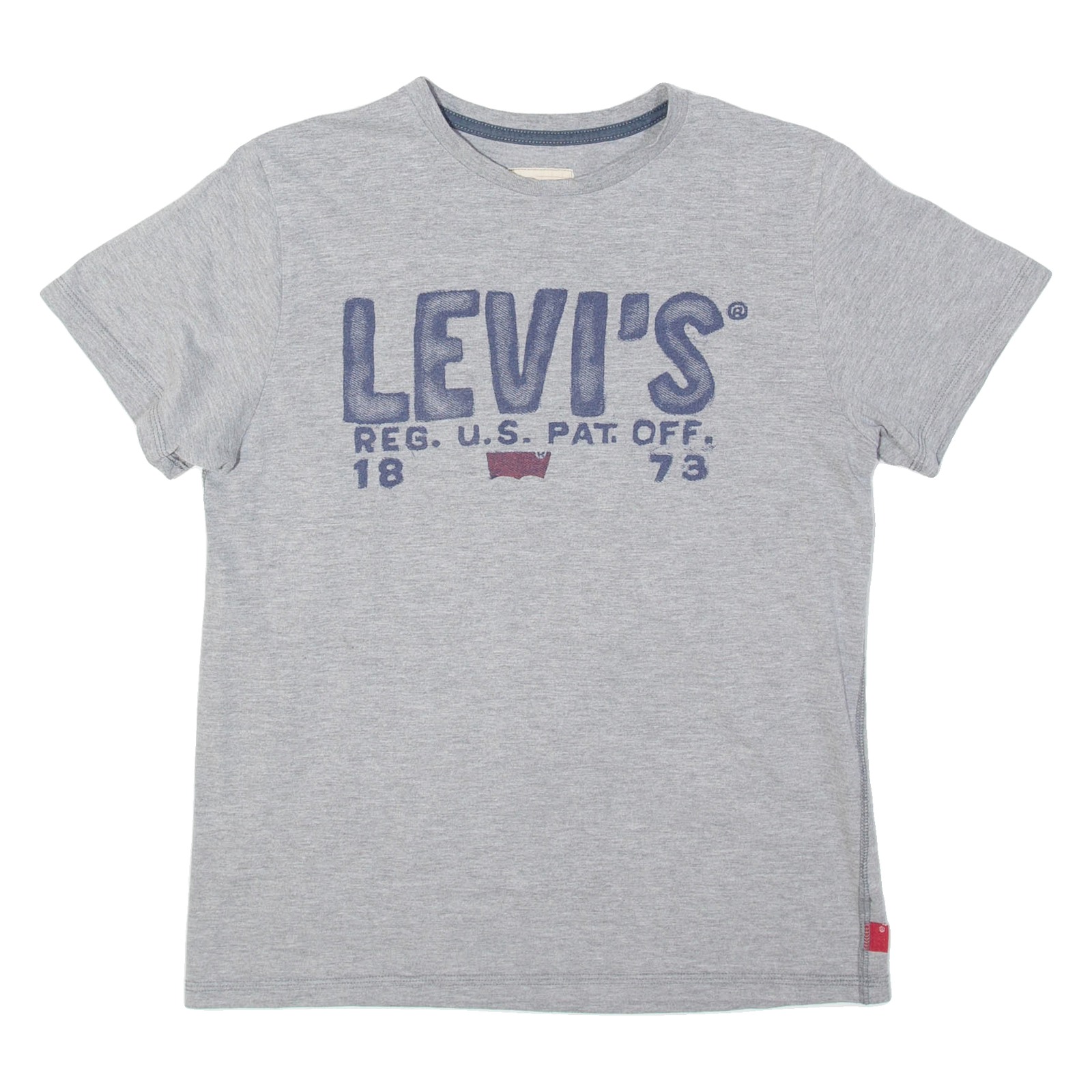 LEVI'S Womens T-Shirt Grey UK 14 Refurbished - N/A refurbished available on Cerqular