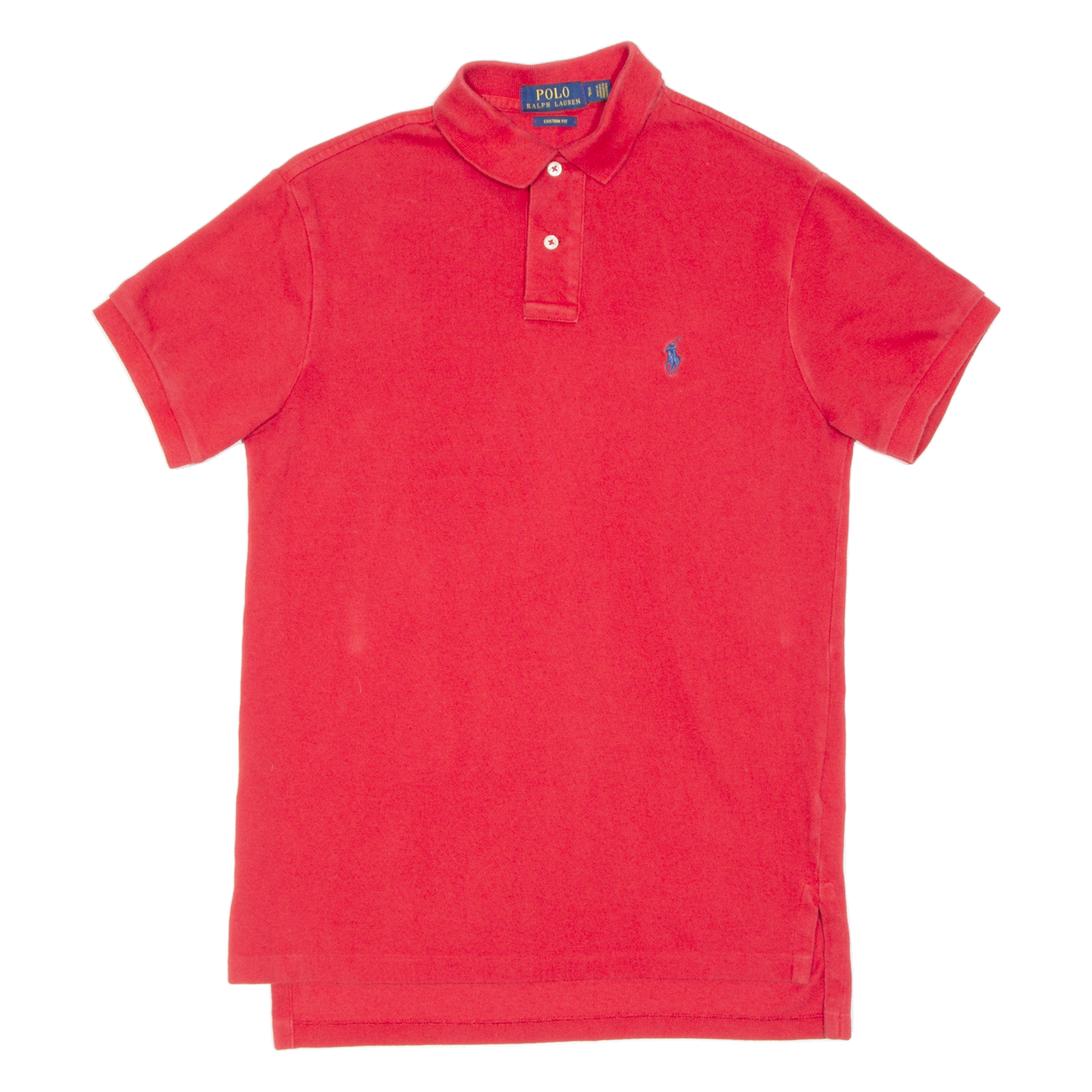 POLO RALPH LAUREN Custom Fit Mens Polo Shirt Red S Refurbished - N/A refurbished available on Cerqular