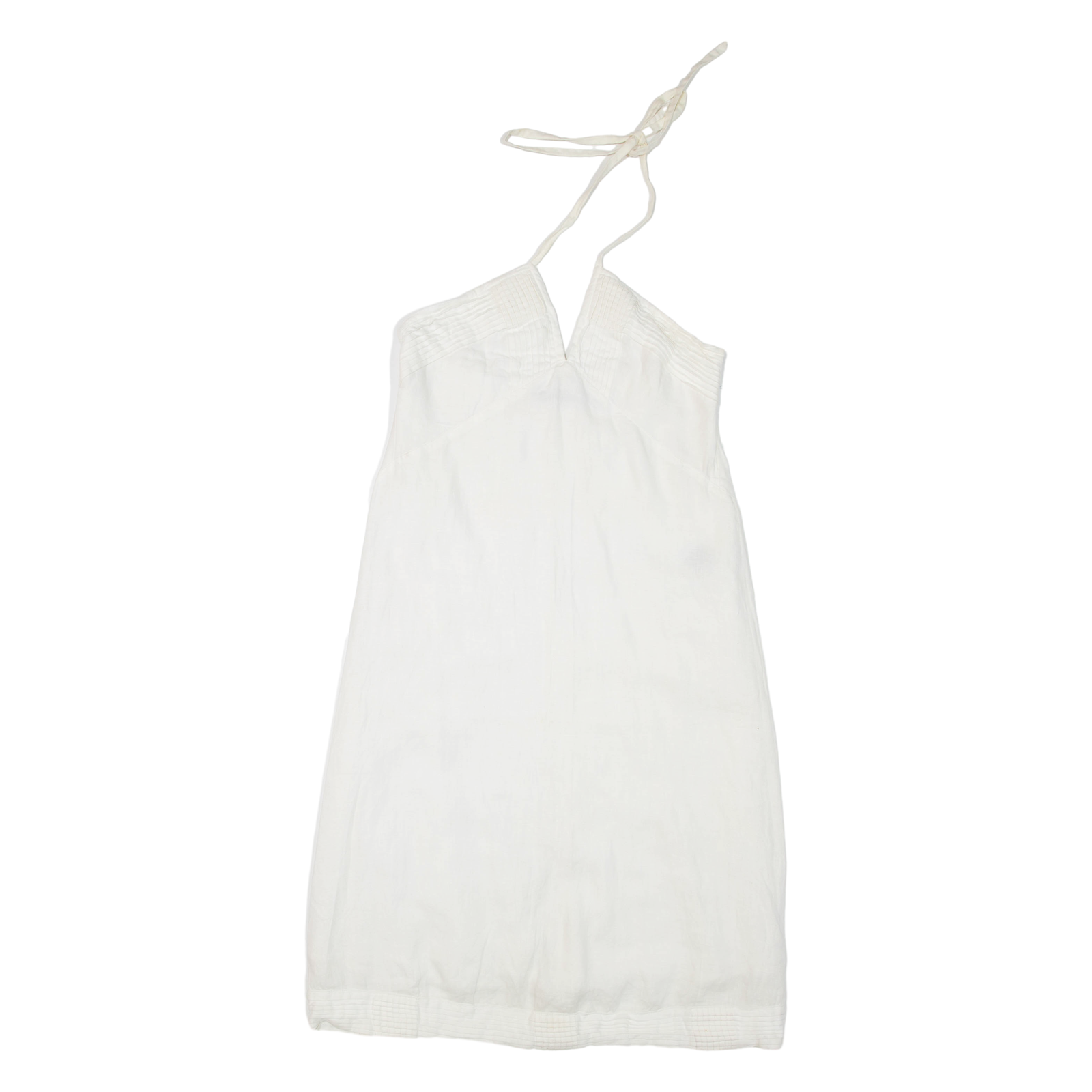REISS Womens Shift Dress White Sleeveless Short M Refurbished - N/A refurbished available on Cerqular