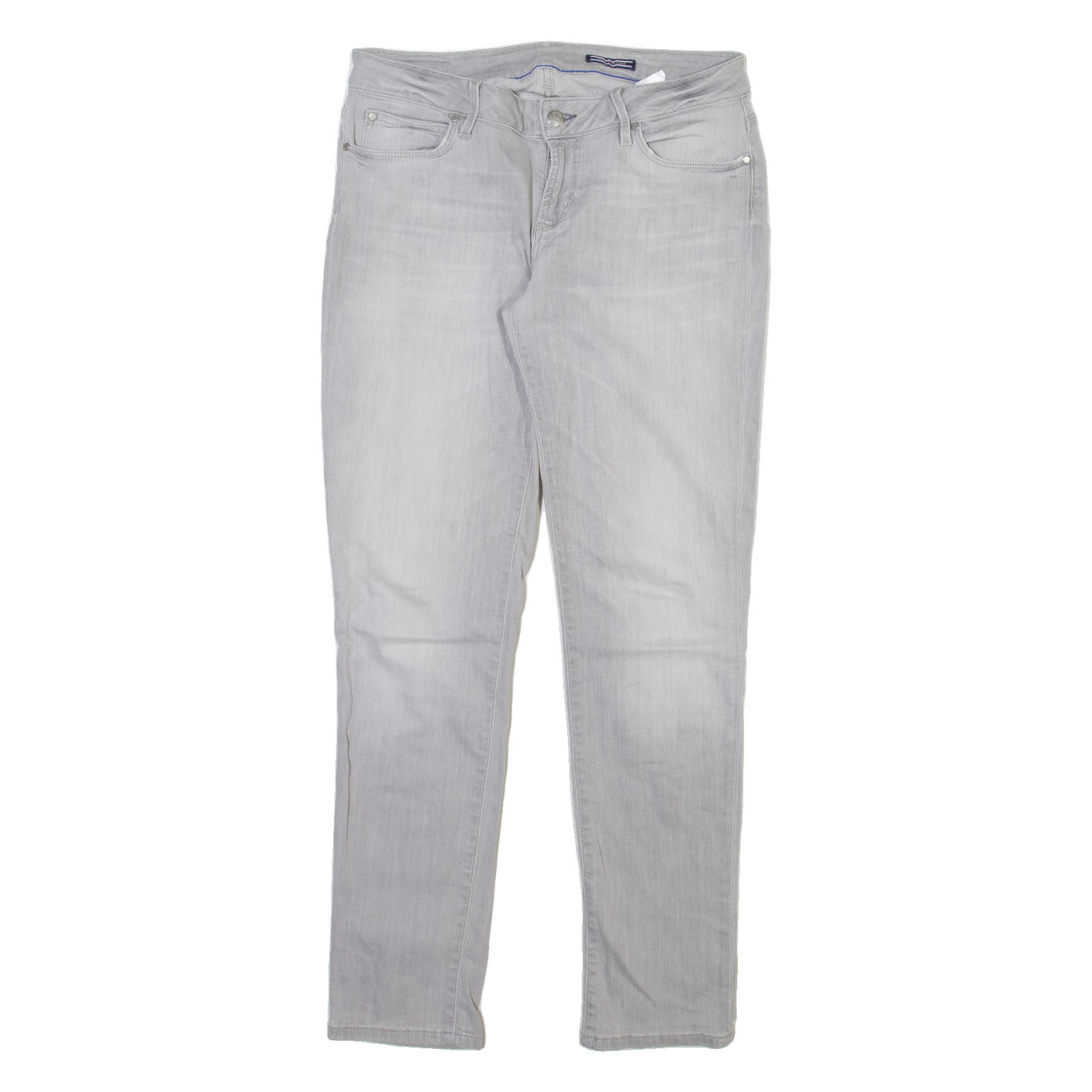 TOMMY HILFIGER Womens Trousers Grey Slim Skinny W30 L30 Refurbished - N/A refurbished available on Cerqular