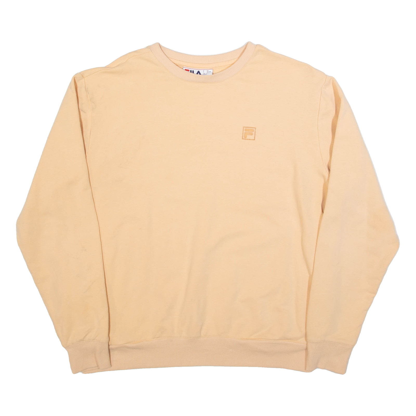 FILA Mens Sweatshirt Cream L Refurbished - N/A refurbished available on Cerqular