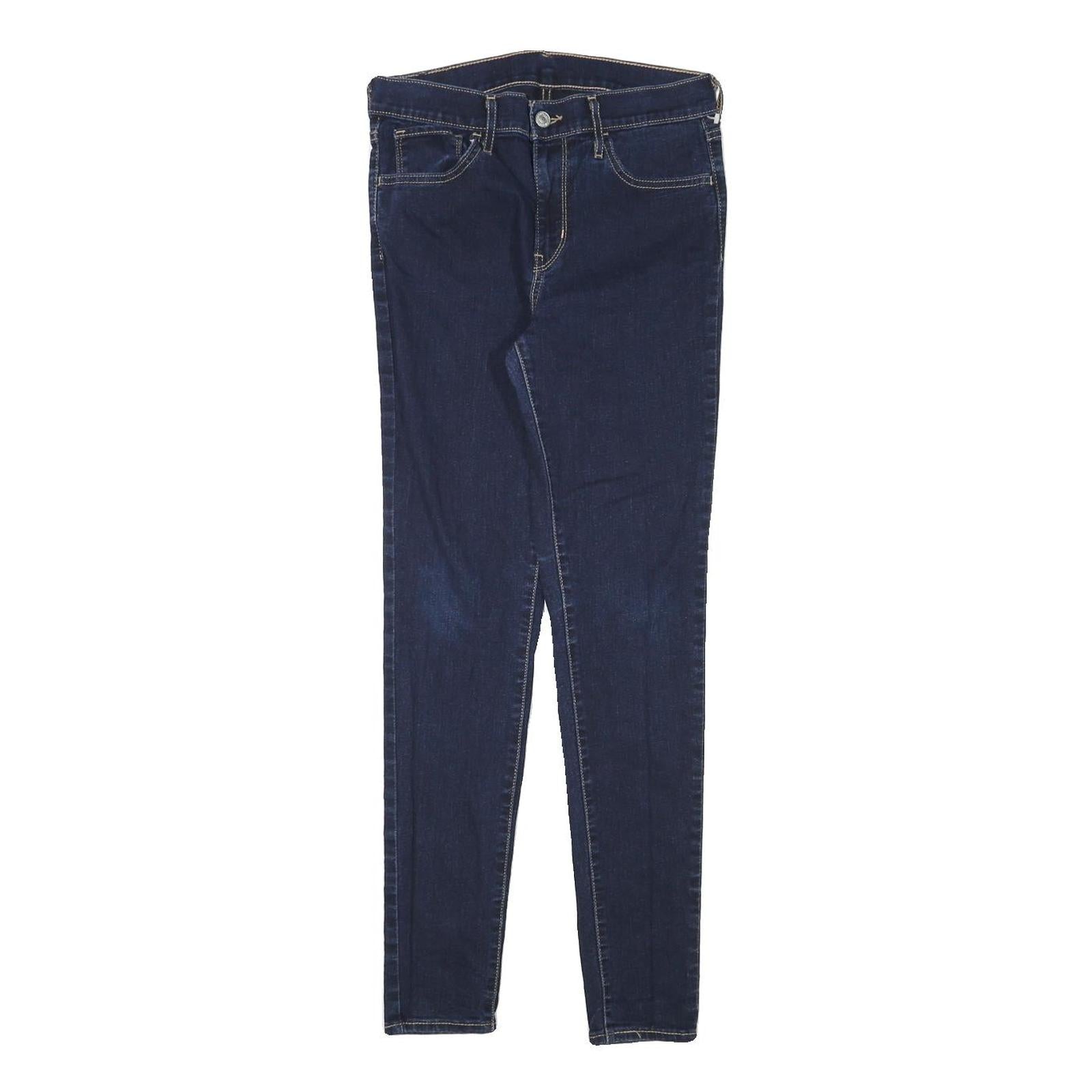 LEVI'S Womens Jeans Blue Slim Skinny Denim Medium W27 L28 Classic Cotton Blend Refurbished - N/A refurbished available on Cerqular