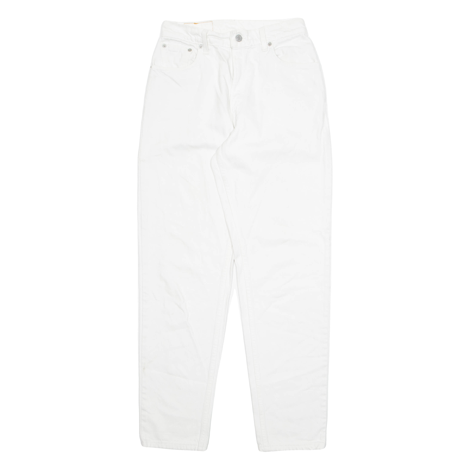 LEVI'S Mens Jeans White Relaxed Tapered W26 L30 Refurbished - N/A refurbished available on Cerqular