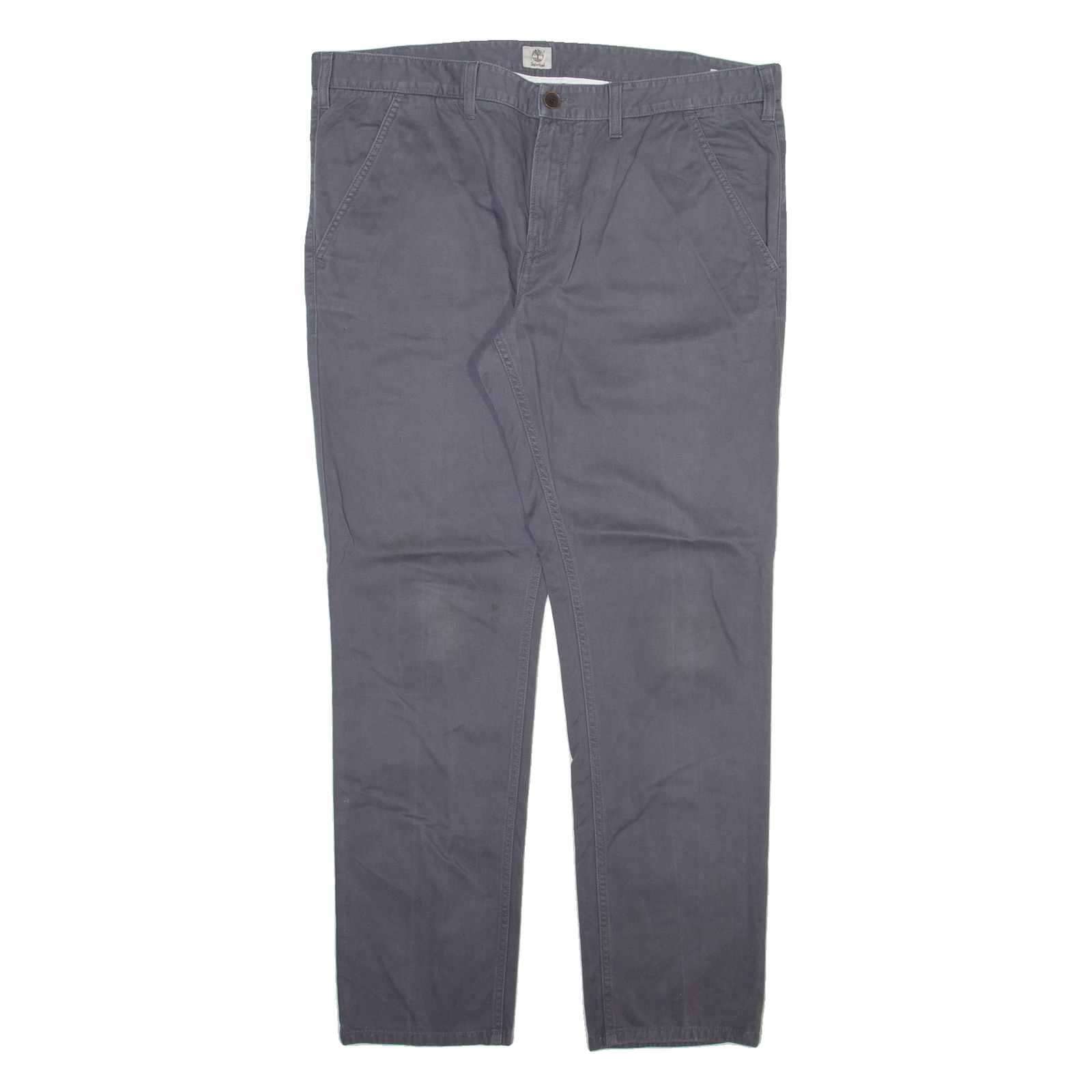 TIMBERLAND Mens Trousers Grey Slim Straight W40 L32 Refurbished - N/A refurbished available on Cerqular