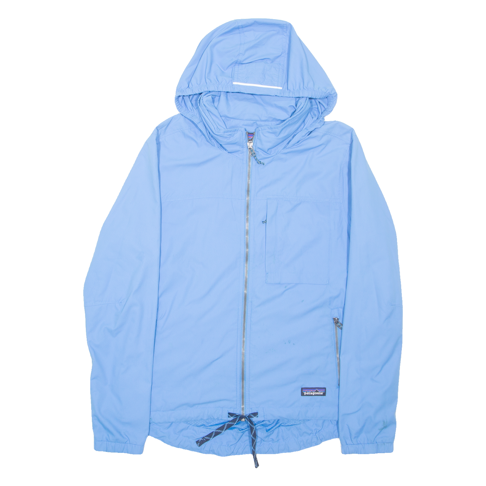 PATAGONIA Womens Jacket Blue Hooded M Refurbished - N/A refurbished available on Cerqular