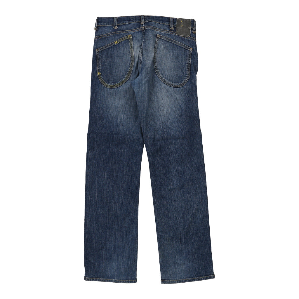 Buy J Site Jeans - 32W UK 12 Blue Cotton Refurbished - $16.87 J Site Jeans - 32W UK 12 Blue Cotton Refurbished - Thrifted (note: this is a term often used to describe second- refurbished available on Cerqular