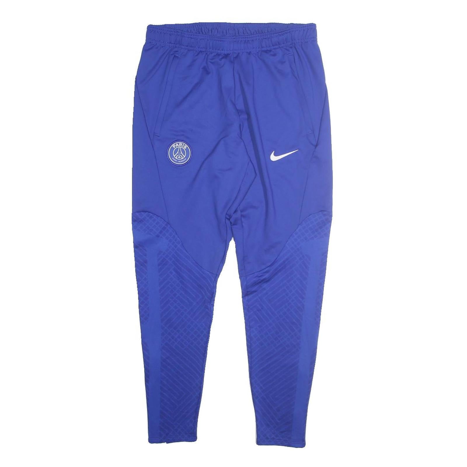 NIKE Mens Joggers Blue PSG Slim Tapered Size M W28 L27 Sports Training Refurbished - N/A refurbished available on Cerqular