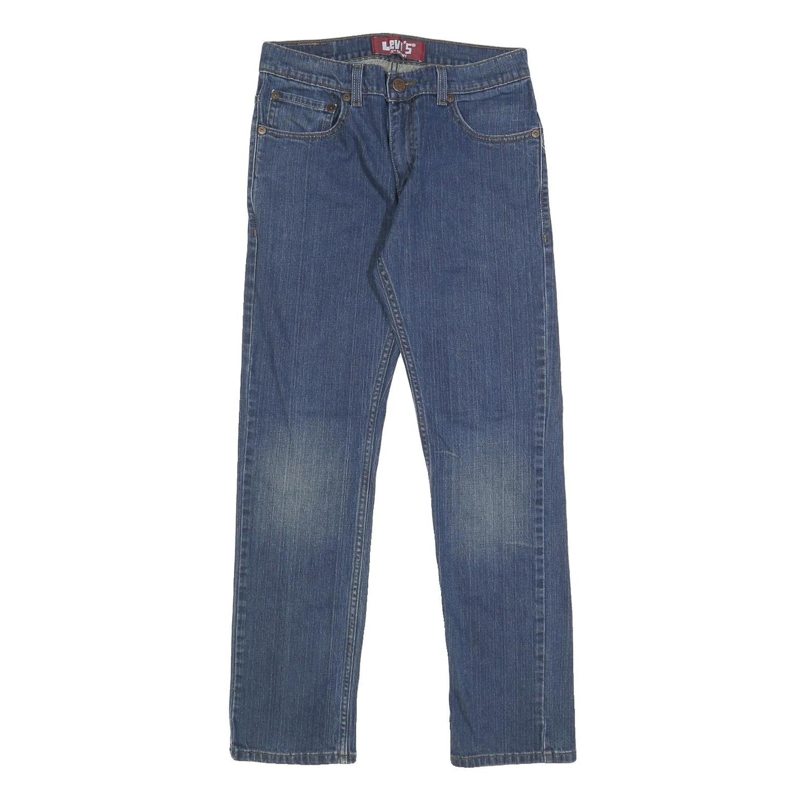 LEVI'S 511 Mens Slim Blue Denim Medium Wash W29 L29 Skinny Fit Jeans Zip Closure Refurbished - N/A refurbished available on Cerqular