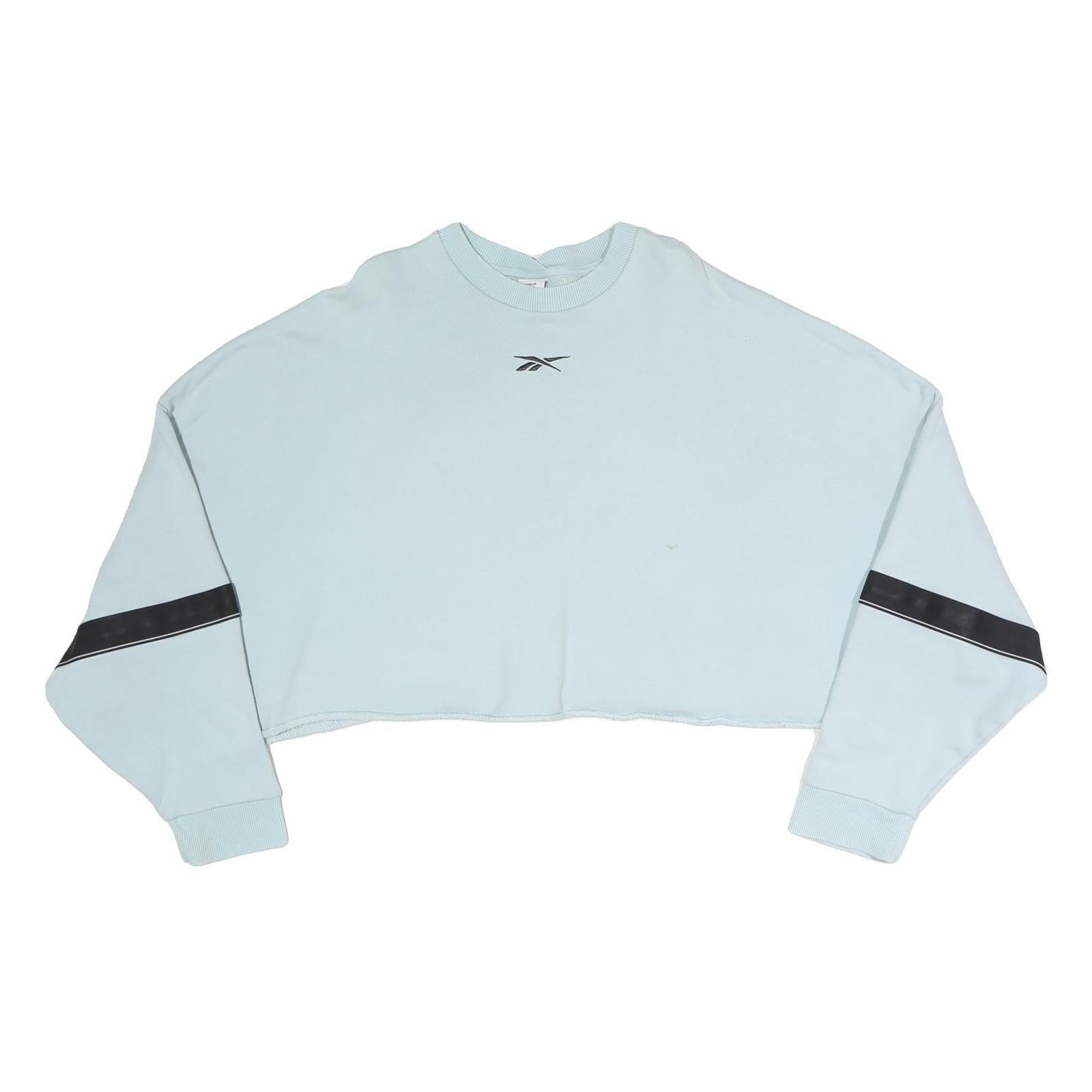 Buy REEBOK Womens Blue Crew Neck 2XL Sweatshirt Cropped Casual Sportswear Refurbished - $29.89 REEBOK Womens Blue Crew Neck 2XL Sweatshirt Cropped Casual Sportswear Refurbished - N/A refurbished available on Cerqular