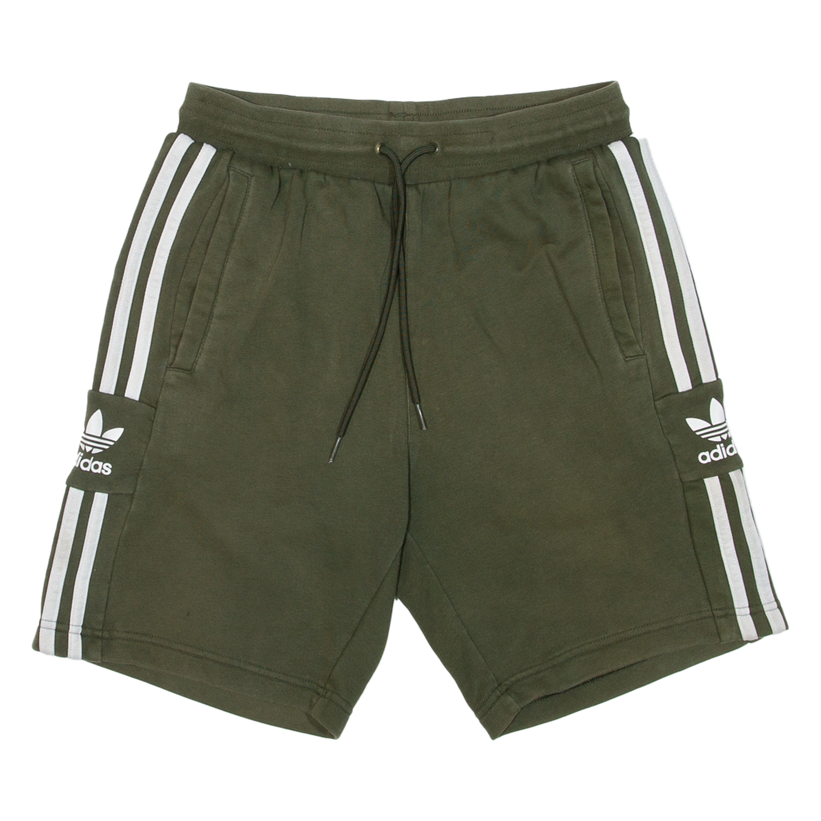 ADIDAS Mens Casual Shorts Green Relaxed S W27 Refurbished - N/A refurbished available on Cerqular