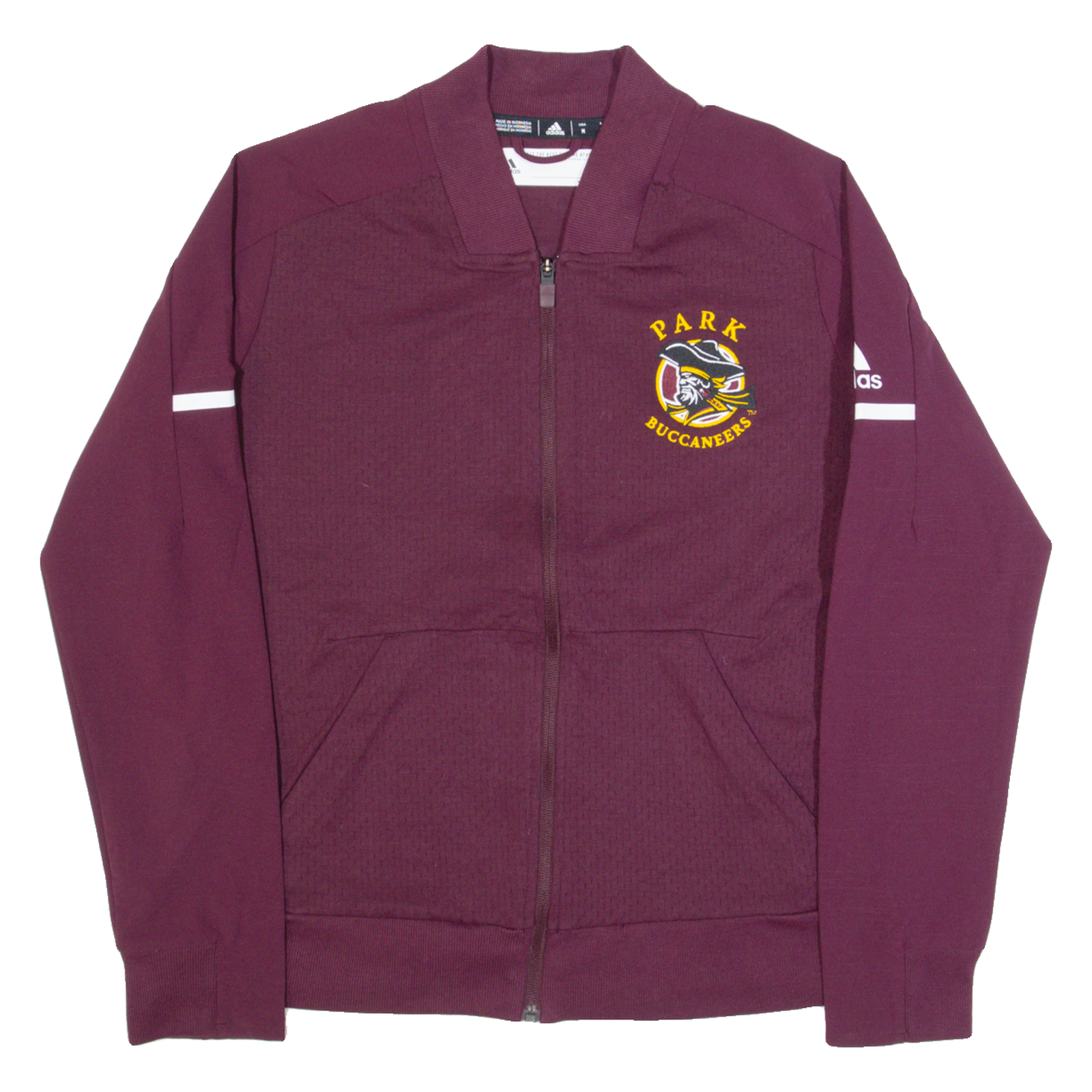 ADIDAS Park Buccaneers Mens Track Jacket Maroon USA M Refurbished - N/A refurbished available on Cerqular