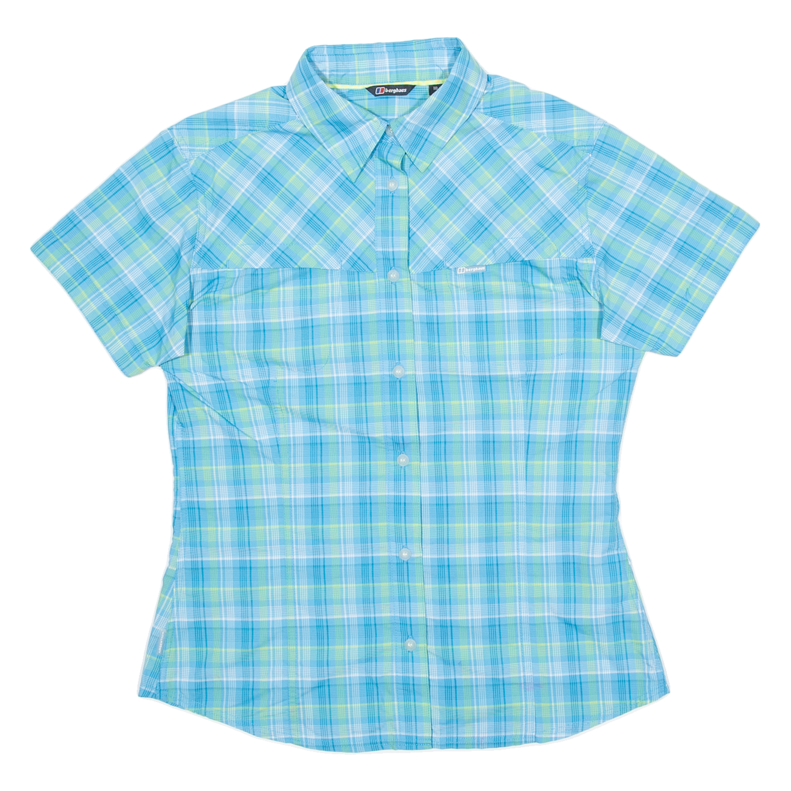 BERGHAUS Womens Shirt Blue Check S Refurbished - N/A refurbished available on Cerqular
