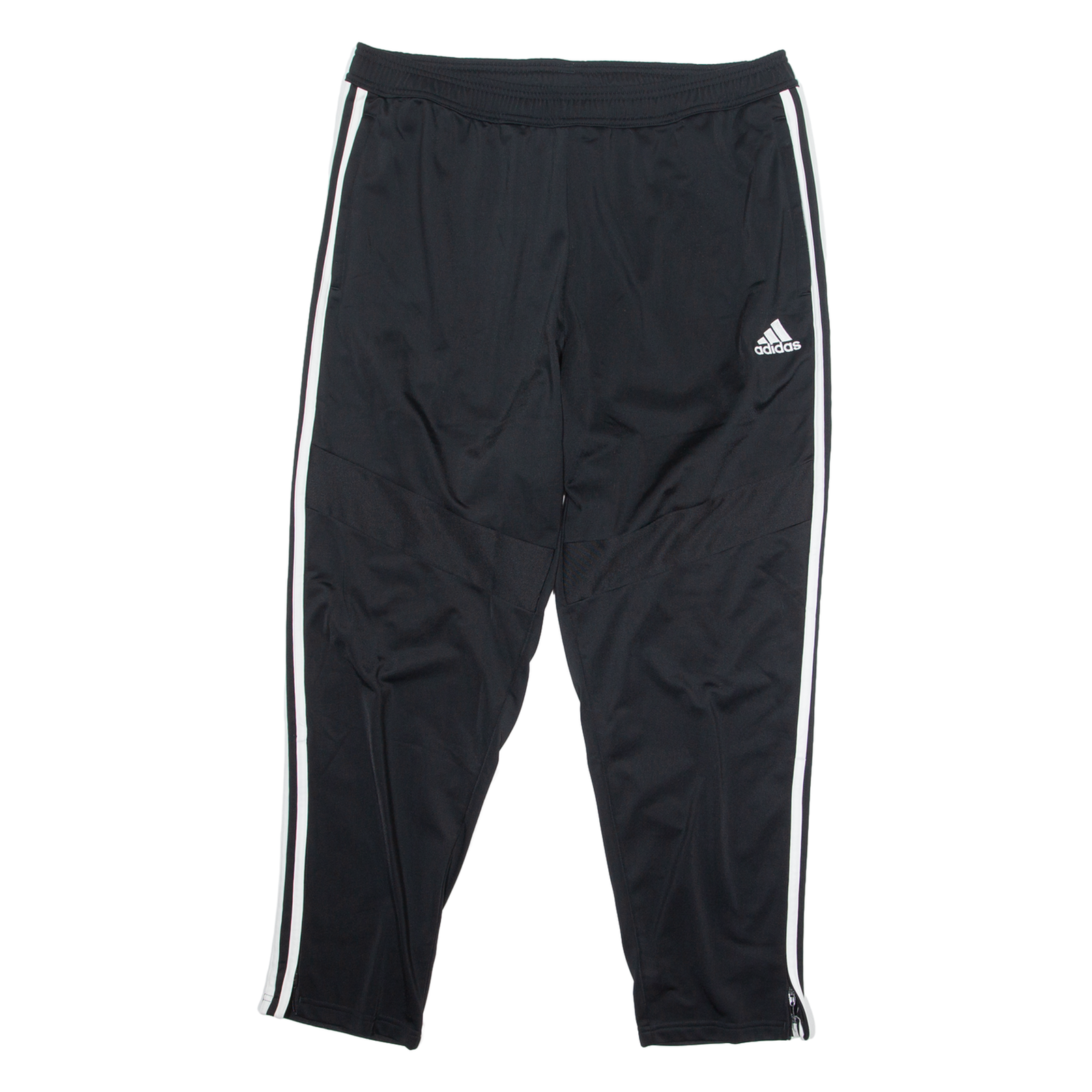 ADIDAS Mens Track Pants Black Tapered L W36 L30 Refurbished - N/A refurbished available on Cerqular