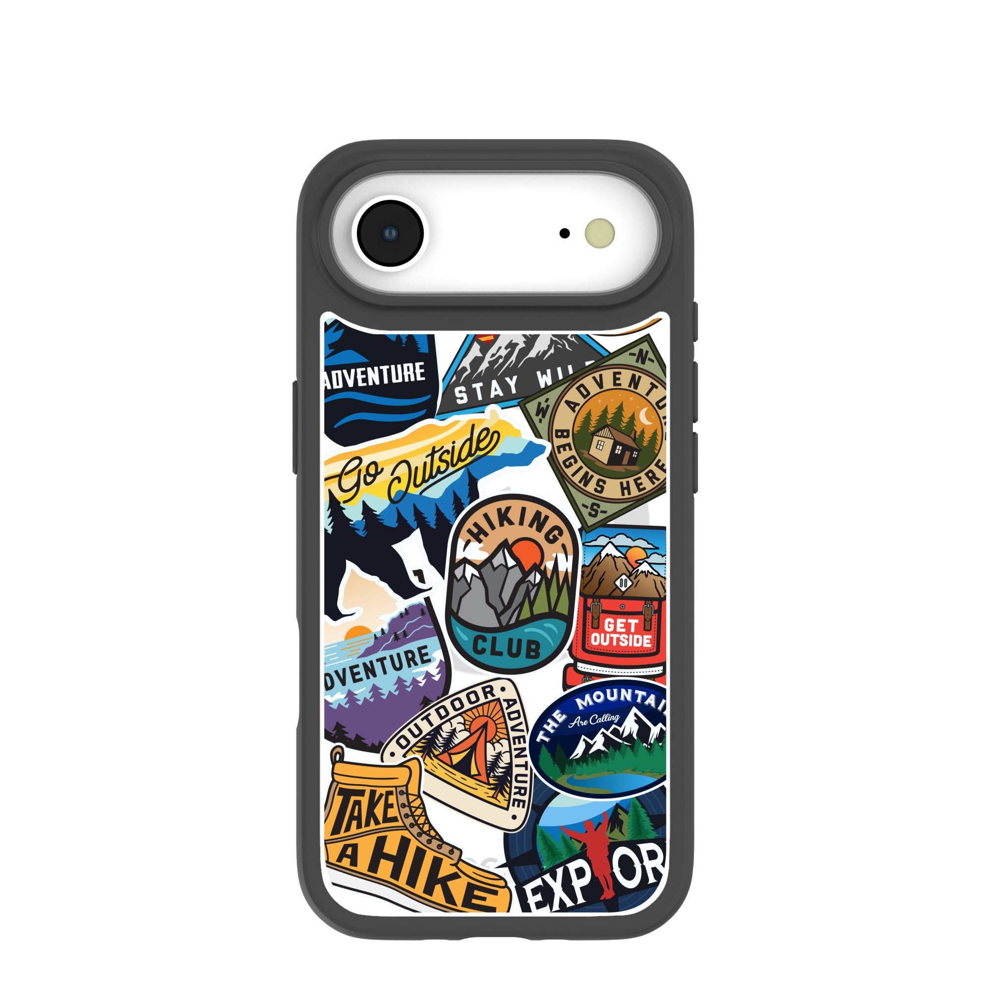 Buy Clear Trail Stickers iPhone Air Case With Noir Ridge (MagSafe included) Refurbished - $75.00 Clear Trail Stickers iPhone Air Case With Noir Ridge (MagSafe included) Refurbished - Pela Case refurbished available on Cerqular