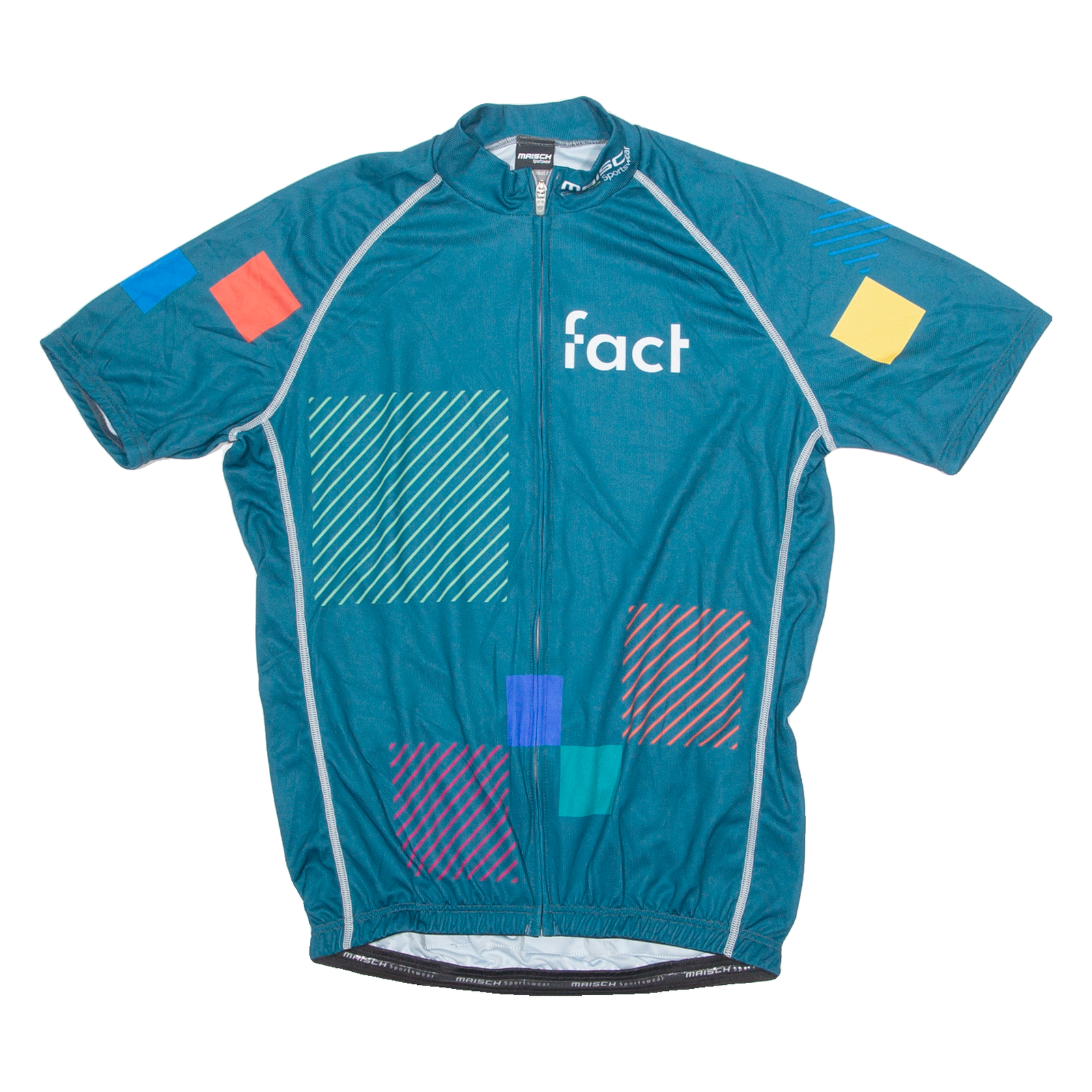 MAISCH Cycling Mens Jersey Blue 1/4 Zip L Refurbished - N/A refurbished available on Cerqular