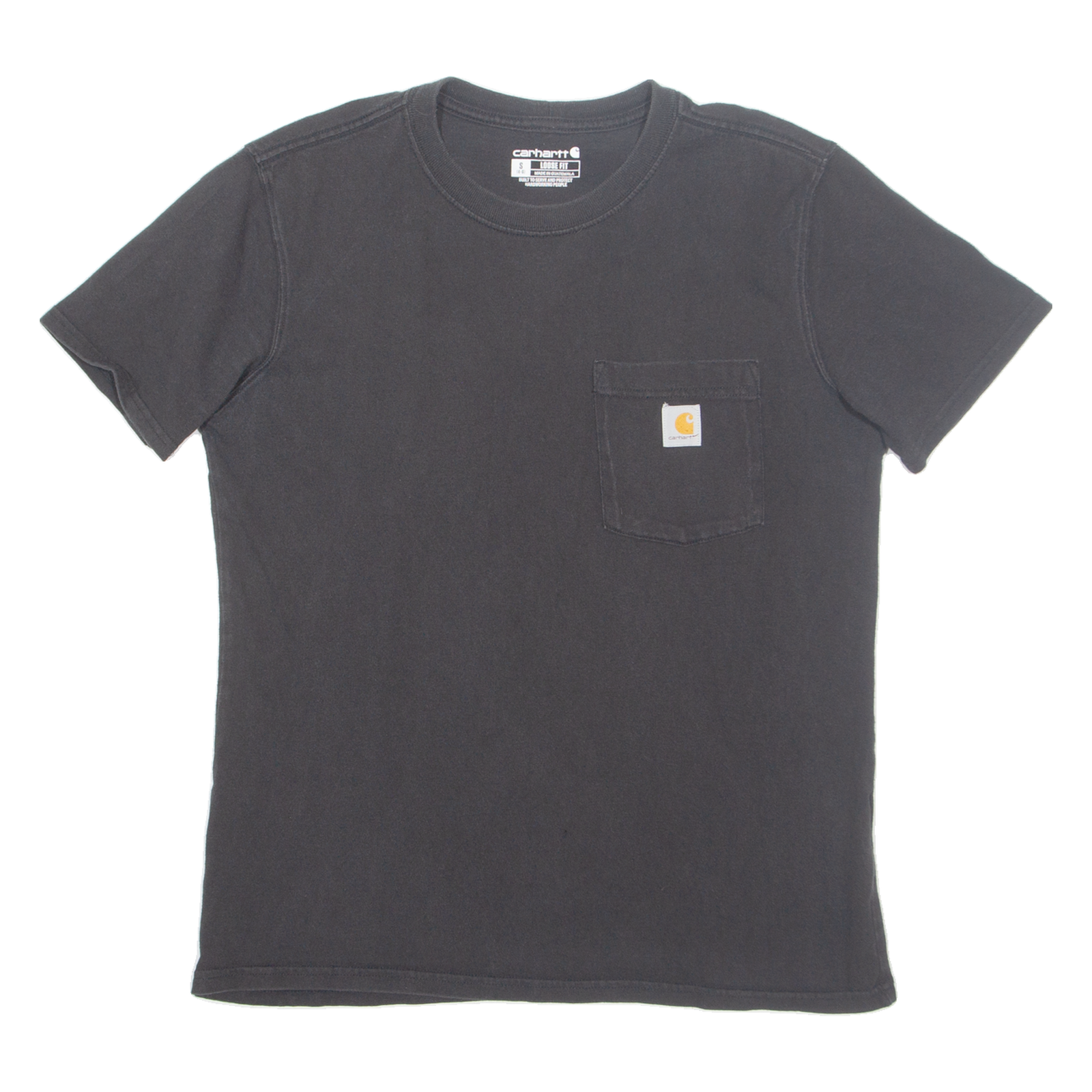 CARHARTT Mens T-Shirt Black S Refurbished - N/A refurbished available on Cerqular