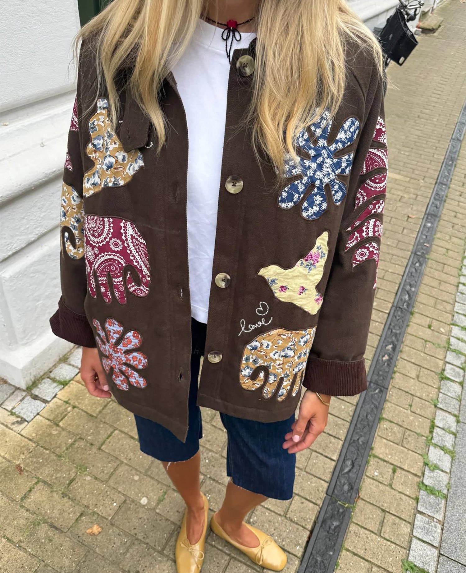 Jacket Lillibeth Jacket Brown | Color: BROWN | Size: U Refurbished - Rue Madame is a known brand, and the standardized name is " refurbished available on Cerqular
