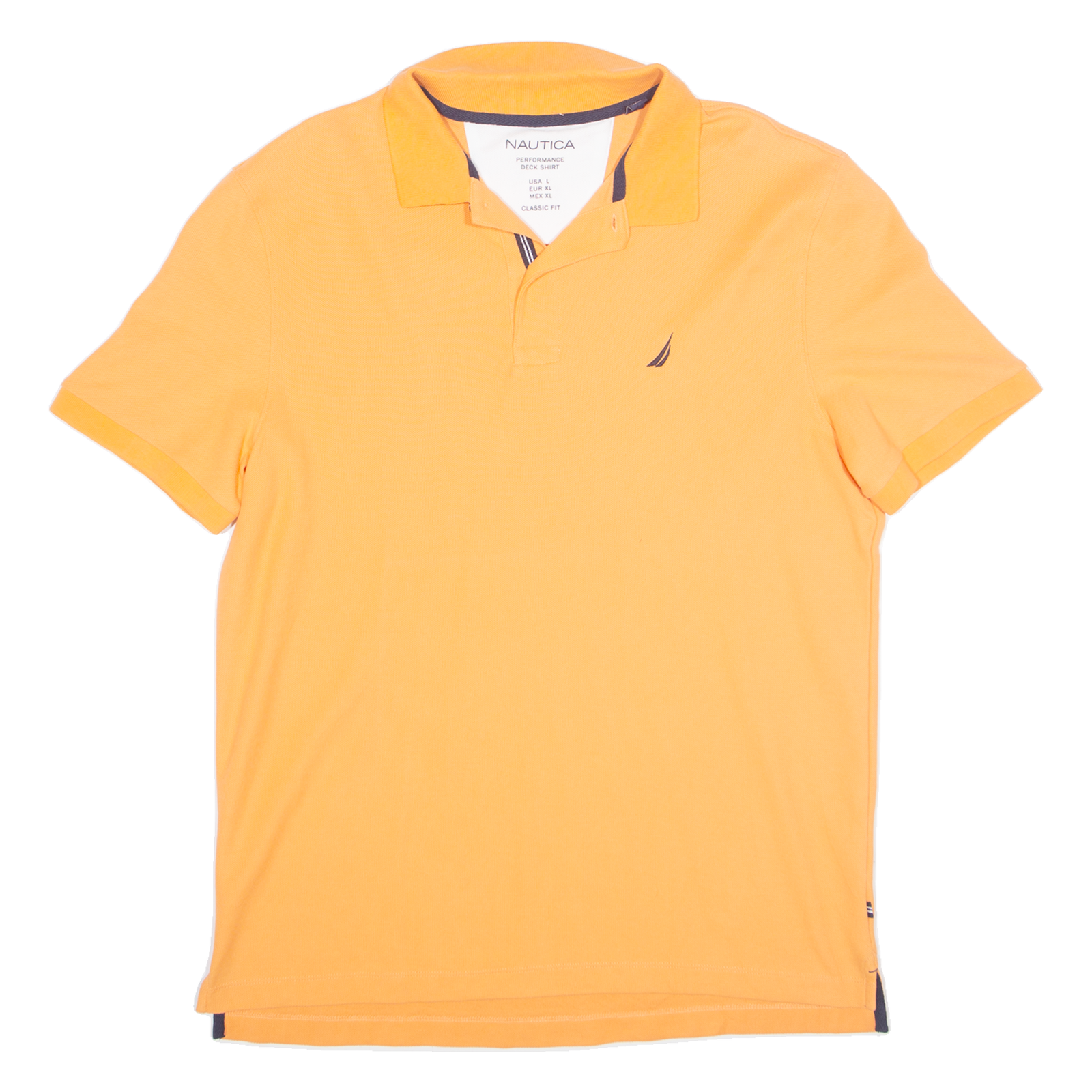 Buy NAUTICA Mens Polo Shirt Orange L Refurbished - $23.39 NAUTICA Mens Polo Shirt Orange L Refurbished - N/A refurbished available on Cerqular