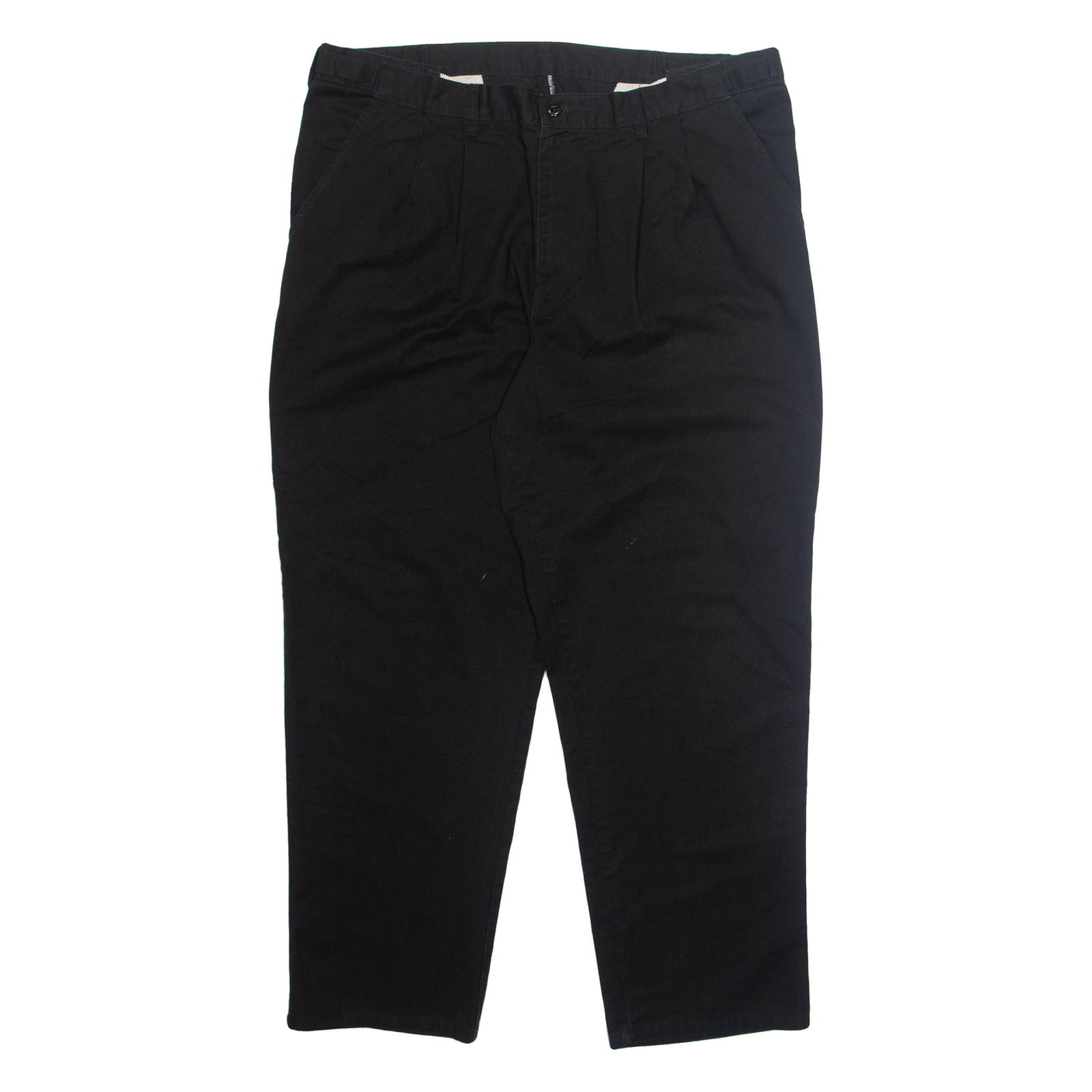 DICKIES Chino Mens Trousers Black Relaxed Tapered W40 L29 Refurbished - N/A refurbished available on Cerqular