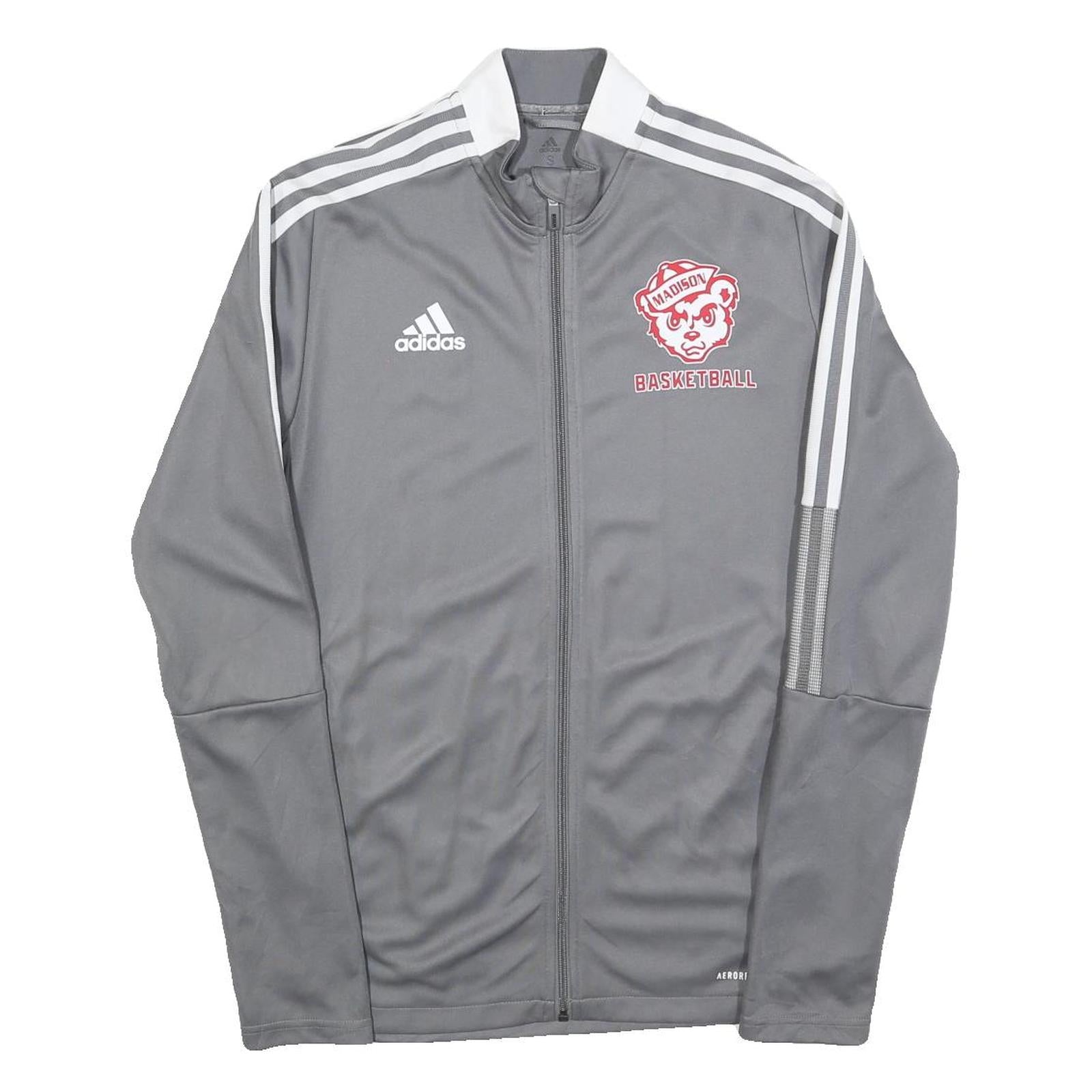 Buy ADIDAS Mens Grey Basketball Track Jacket S Polyester Blend Zip Casual Sportswear Refurbished - $36.39 ADIDAS Mens Grey Basketball Track Jacket S Polyester Blend Zip Casual Sportswear Refurbished - N/A refurbished available on Cerqular