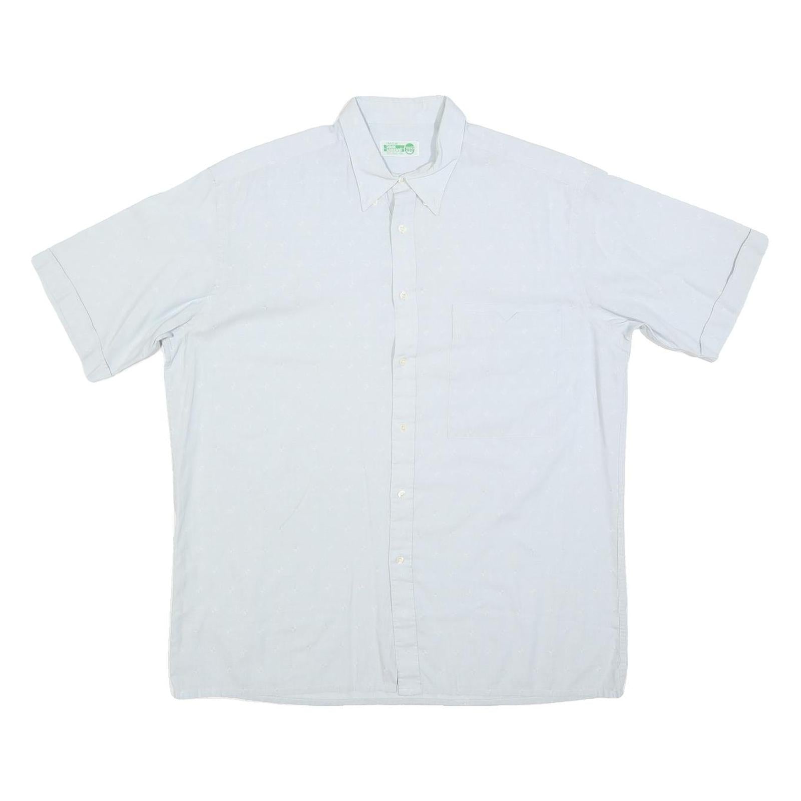 Buy FREY Mens White Shirt L Cotton Blend Short Sleeve Button Casual Summer Refurbished - $19.49 FREY Mens White Shirt L Cotton Blend Short Sleeve Button Casual Summer Refurbished - N/A refurbished available on Cerqular