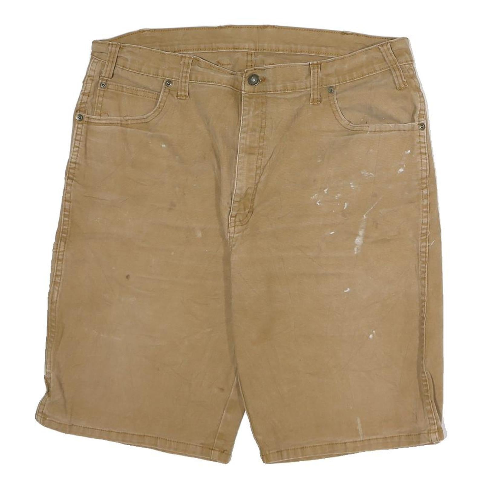 DICKIES Mens Shorts Beige Casual Cotton M W38 Workwear Sturdy Fit Refurbished - N/A refurbished available on Cerqular