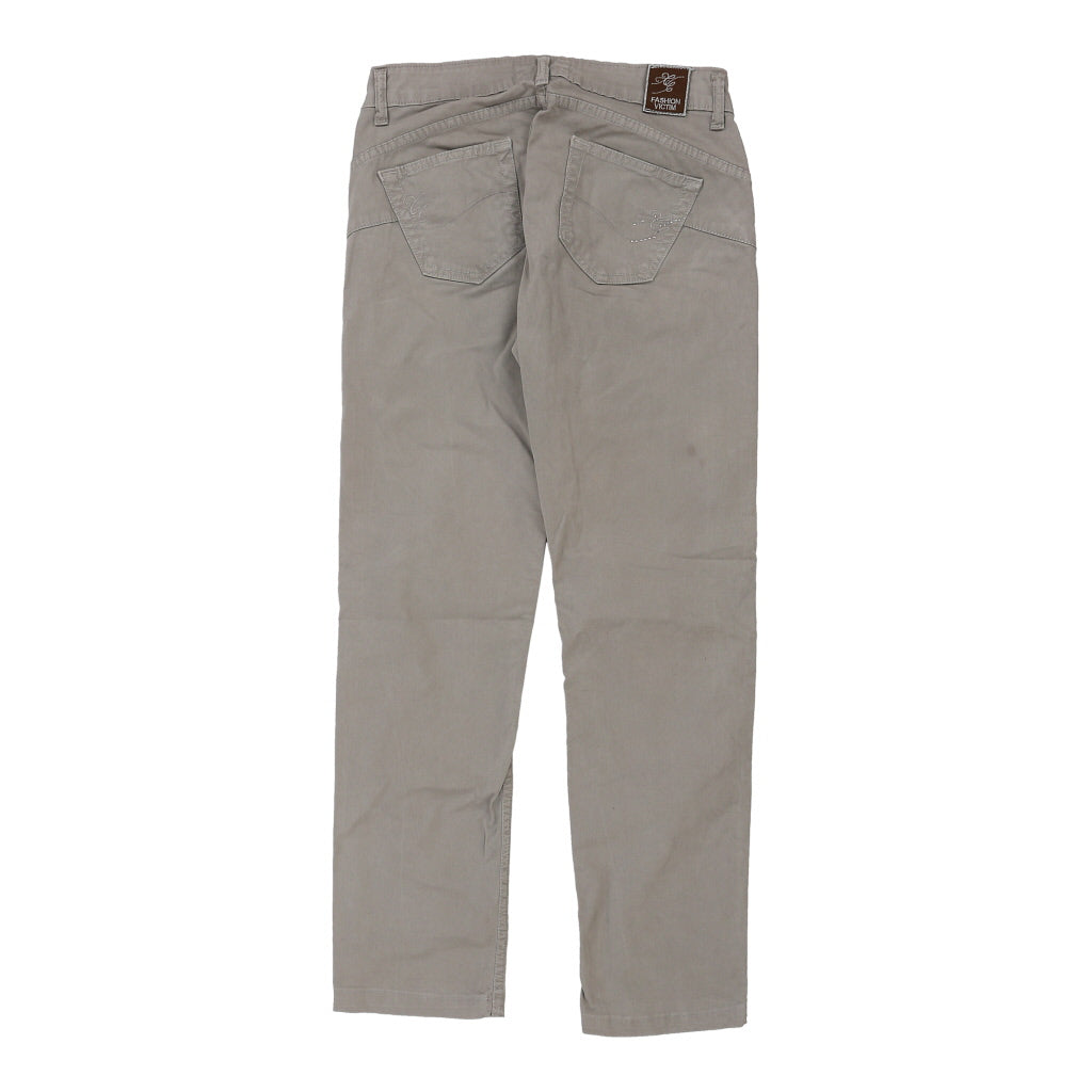 X-Cape Jeans - 30W UK 8 Grey Cotton Refurbished - Thrifted (note: this is a term often used to describe second- refurbished available on Cerqular