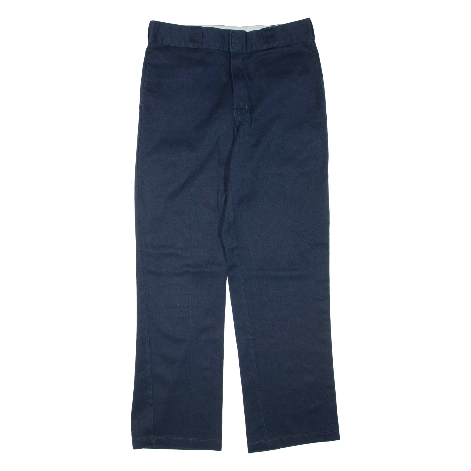 DICKIES Mens Trousers Blue Regular Straight W32 L32 Refurbished - N/A refurbished available on Cerqular