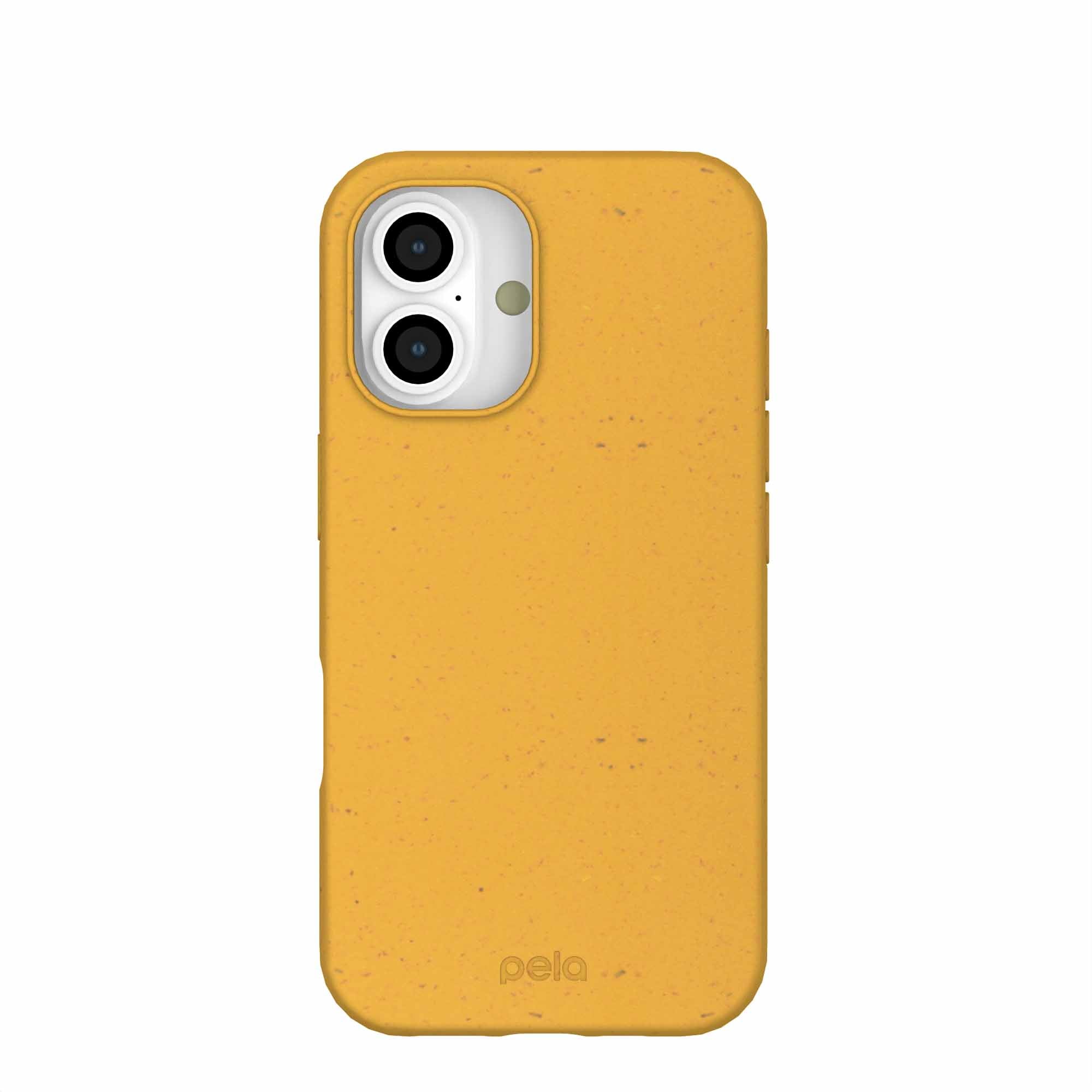 Honey iPhone 16 Case Refurbished - Pela Case refurbished available on Cerqular