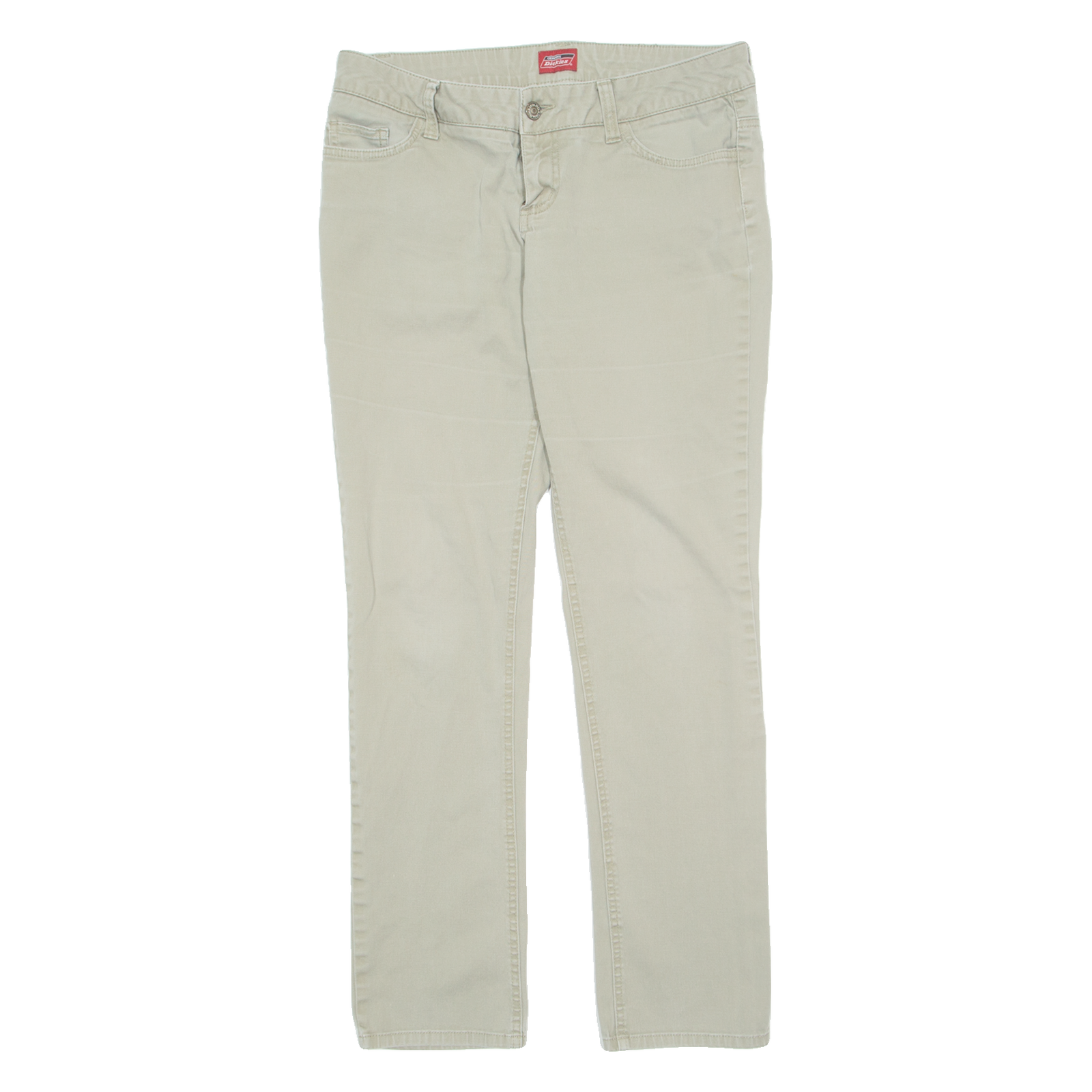 DICKIES Mens Trousers Grey Regular Tapered W32 L30 Refurbished - N/A refurbished available on Cerqular