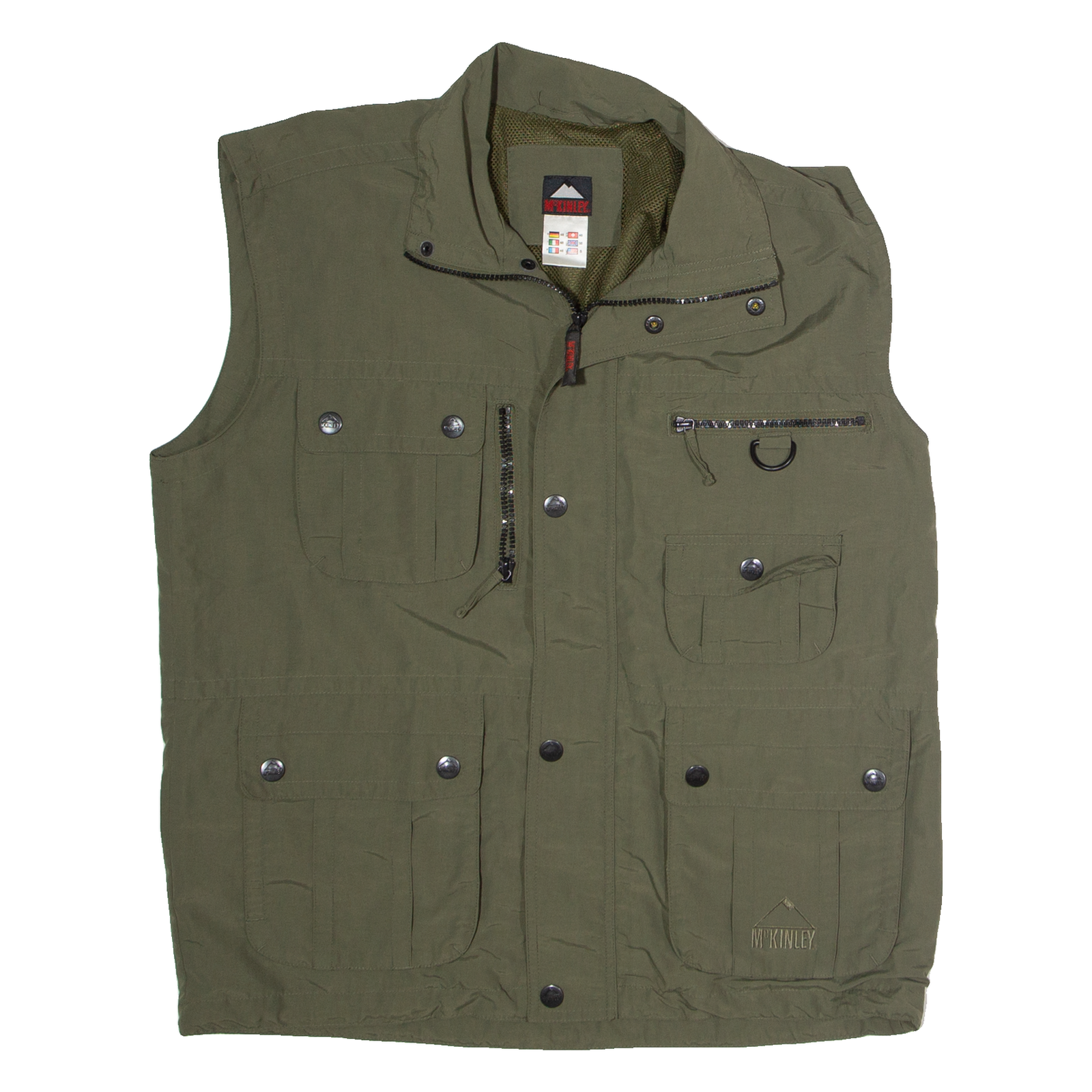 MCKINLEY Utility Mens Gilet Green 90s S Refurbished - N/A refurbished available on Cerqular