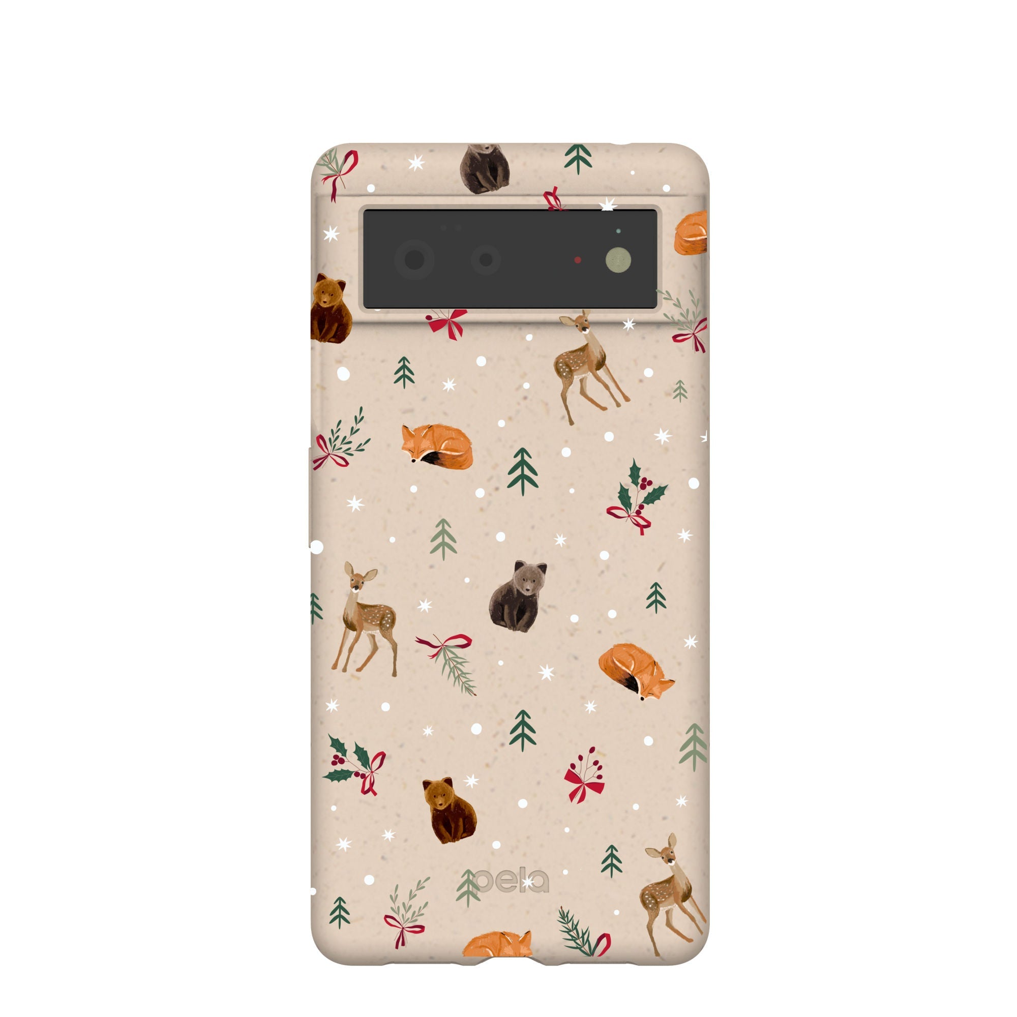 Buy Seashell Winter Woodland Google Pixel 6 Case Refurbished - $65.00 Seashell Winter Woodland Google Pixel 6 Case Refurbished - Pela Case refurbished available on Cerqular