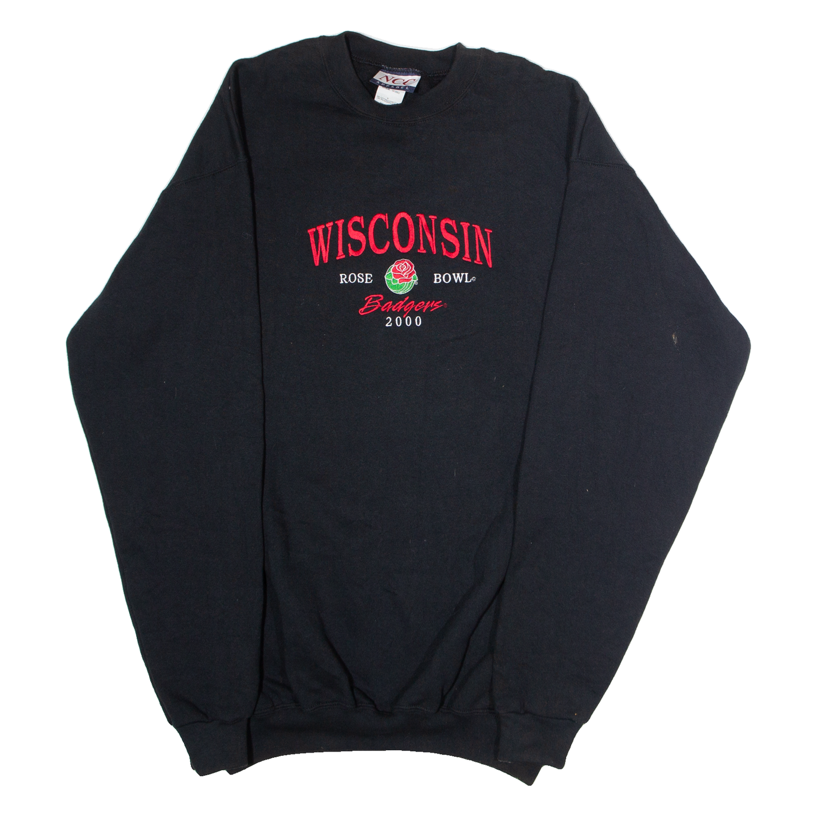 Buy NCC APPAREL Wisconsin Badgers Rose Bowl 2000 Mens Sweatshirt Black USA L Refurbished - $23.39 NCC APPAREL Wisconsin Badgers Rose Bowl 2000 Mens Sweatshirt Black USA L Refurbished - N/A refurbished available on Cerqular
