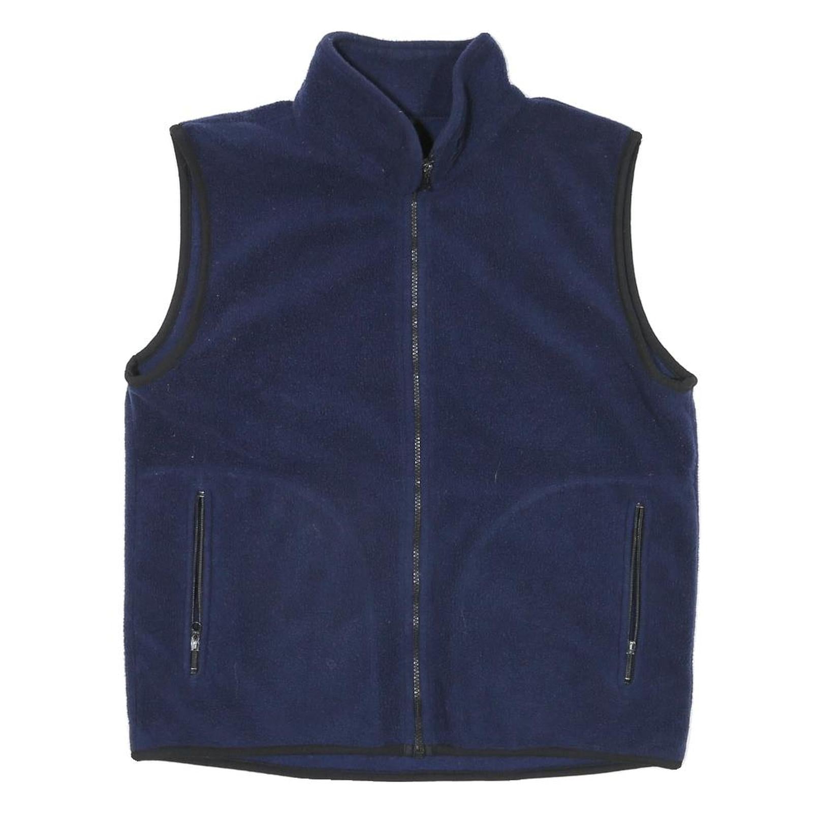 HELLY HANSEN Mens Navy Blue Fleece Zip Jacket M Polyester Blend Outdoor Refurbished - N/A refurbished available on Cerqular